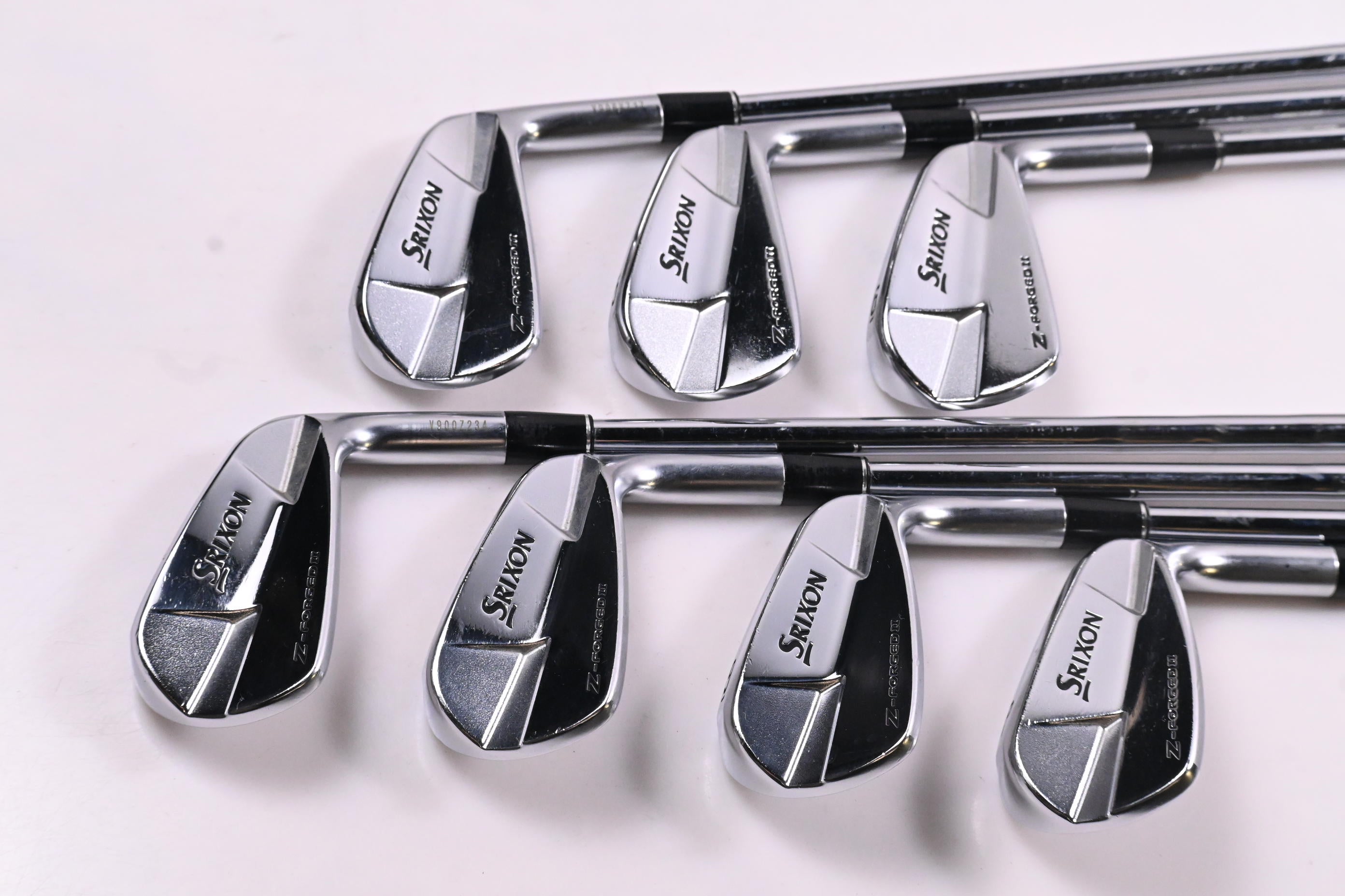 Srixon Z-Forged II Irons / 4-PW / Stiff Flex KBS $-Taper 120 Shafts