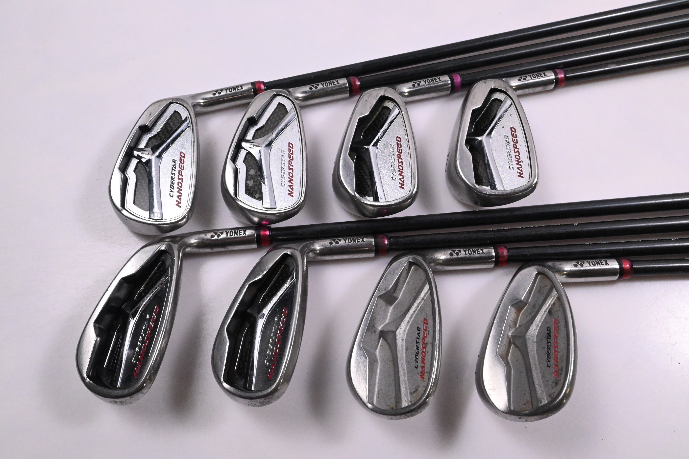 Yonex Cyberstar VX Irons / 4-PW+SW / Regular Flex Yonex Shafts