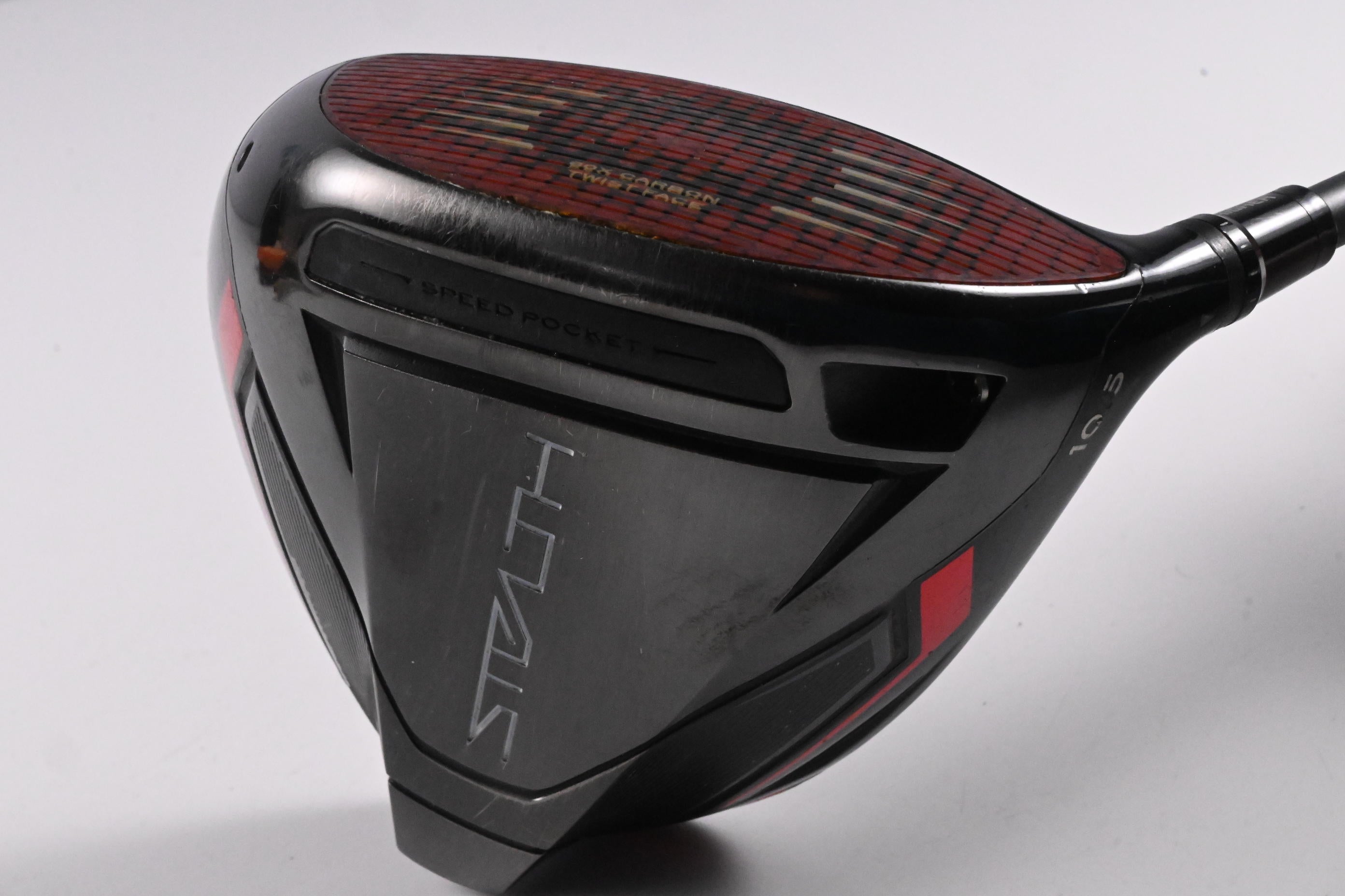 Taylormade Stealth Driver / 10.5 Degree / Regular Flex Hzrdus Smoke Black 60