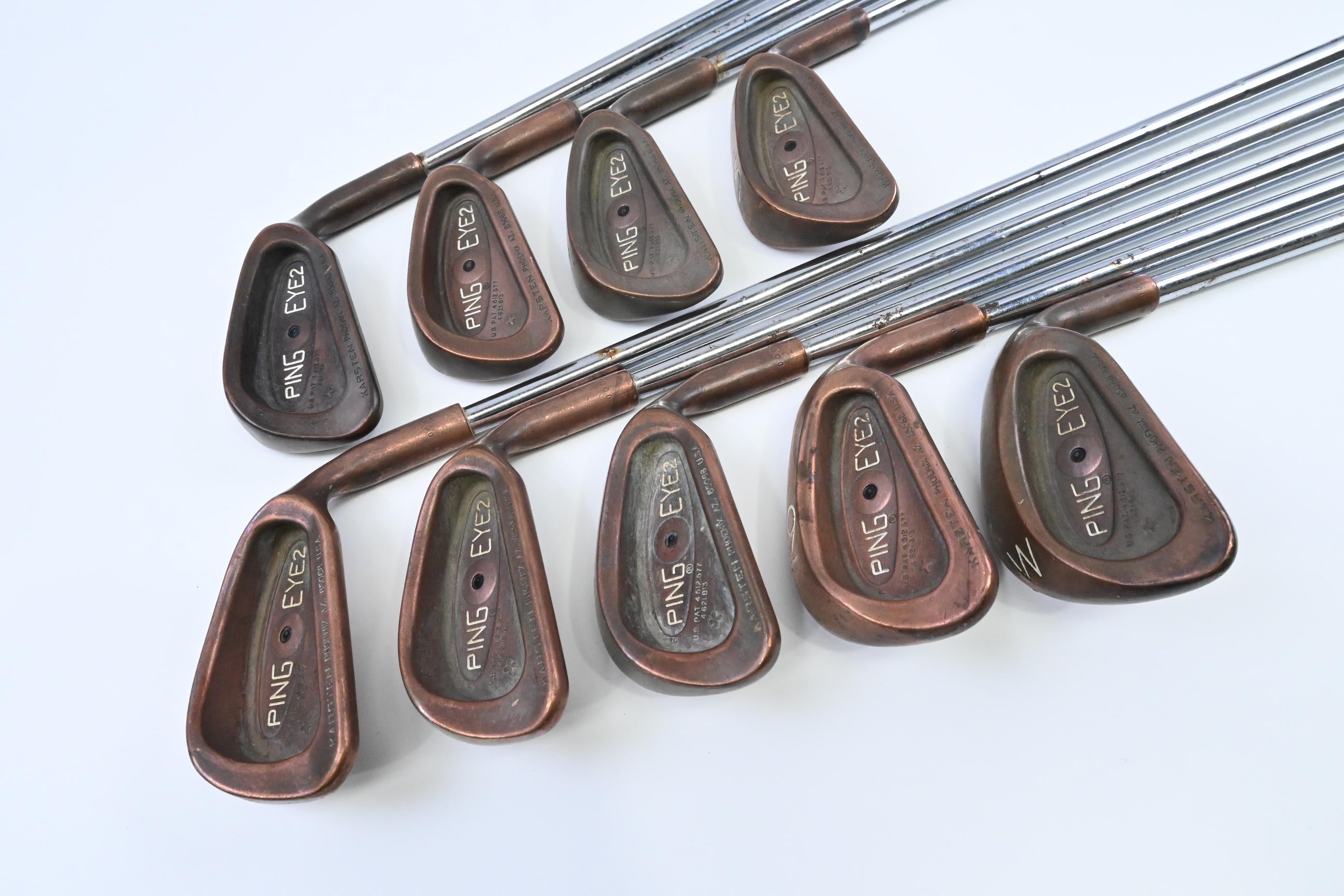 Ping Eye 2+ BeCu Irons / 2-PW / Black Dot / Stiff Flex Ping JZ Cushin Shafts