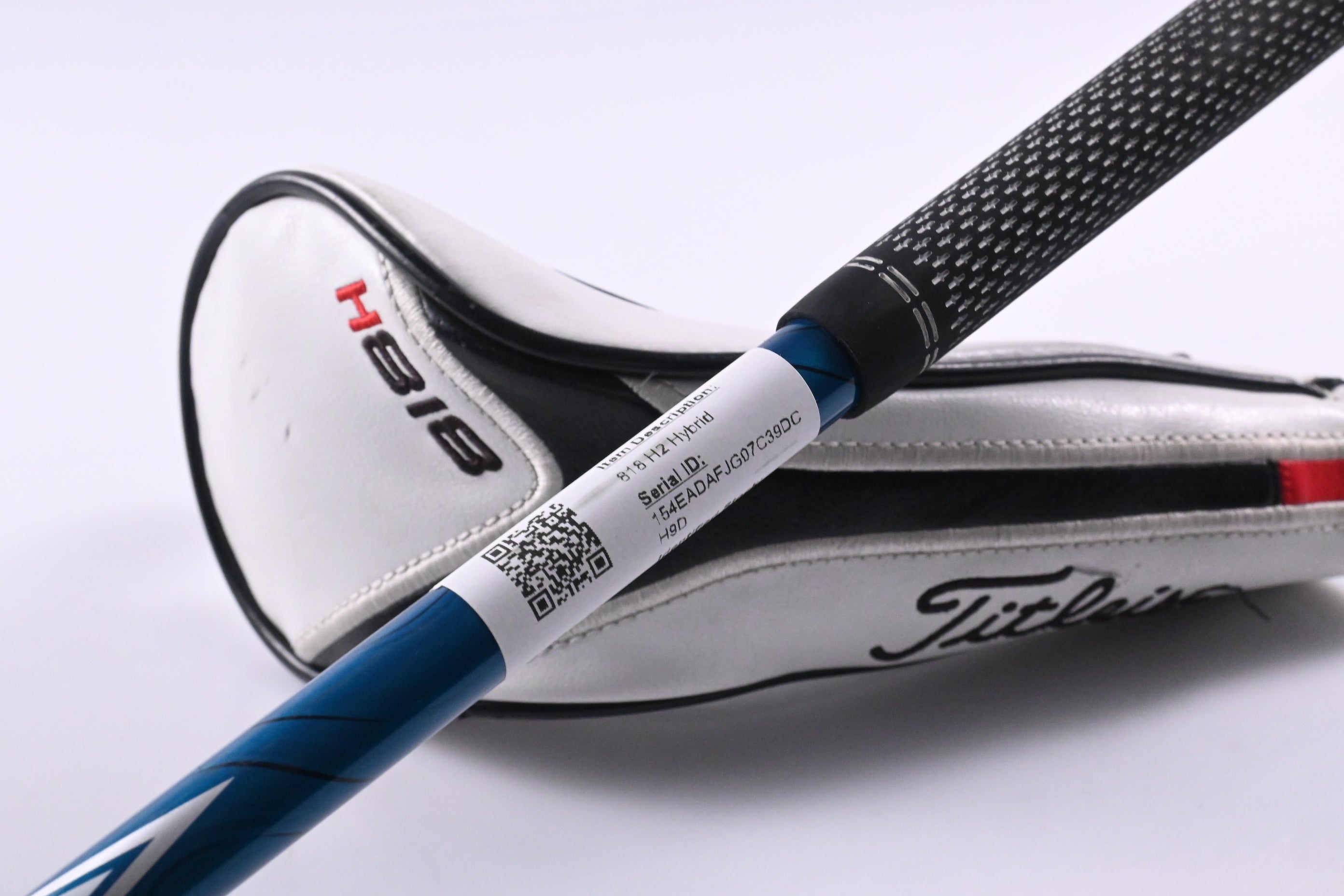 Titleist 818 H2 #3 Hybrid / 21 Degree / Stiff Flex Evenflow Blue 85 Shaft