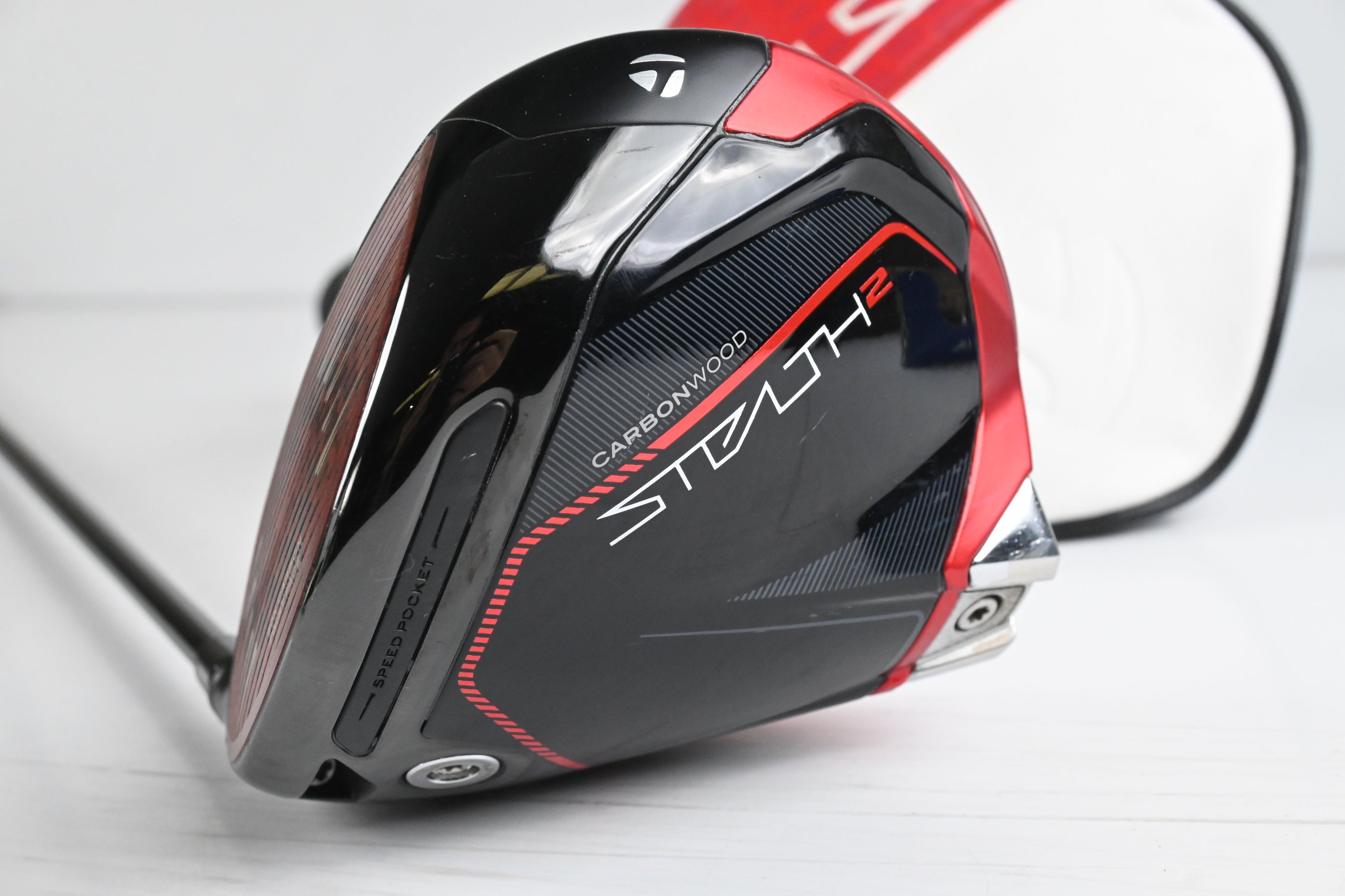 Left Hand Taylormade Stealth 2 Driver / 10.5 Degree / Regular Flex Kai'li Red 60