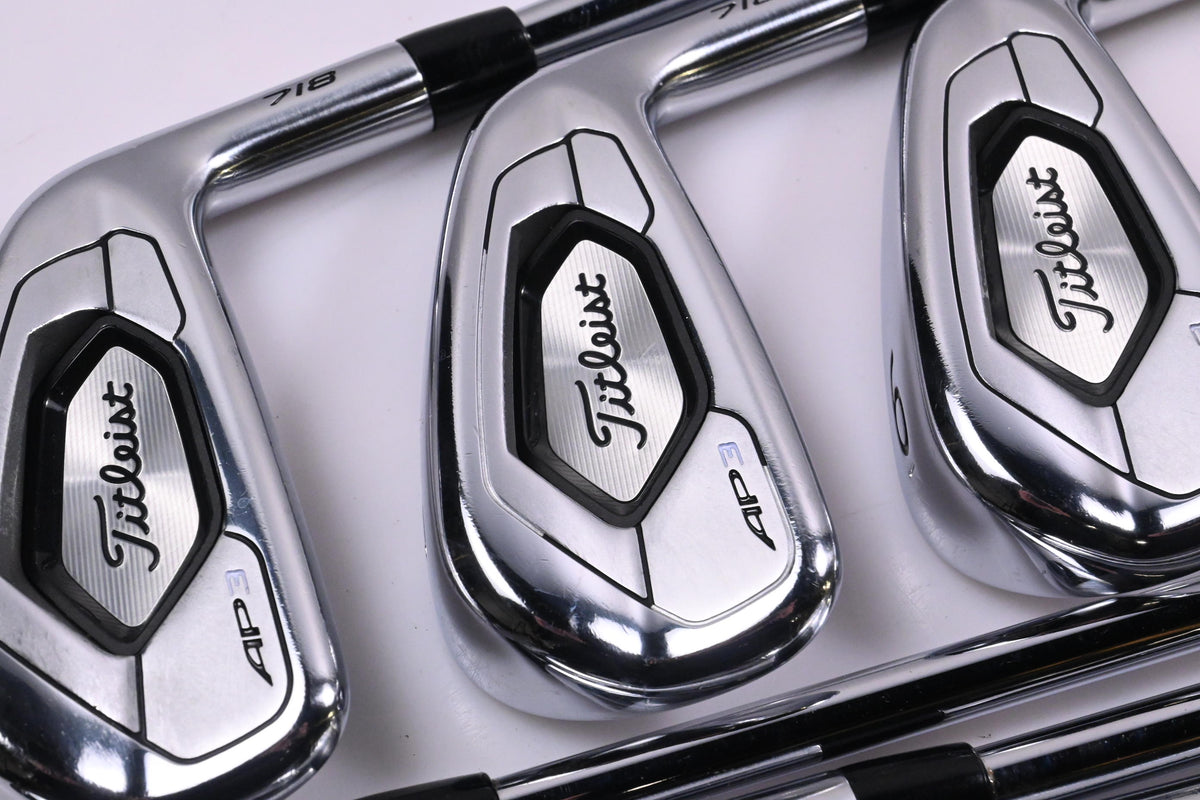 Titleist 718 AP3 Irons / 4-PW / Stiff Flex AMT Black S300 Shafts