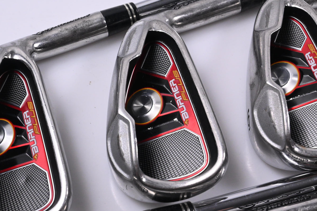 Taylormade Burner Plus Irons / 4-PW+SW / Uniflex Burner 85 Shafts