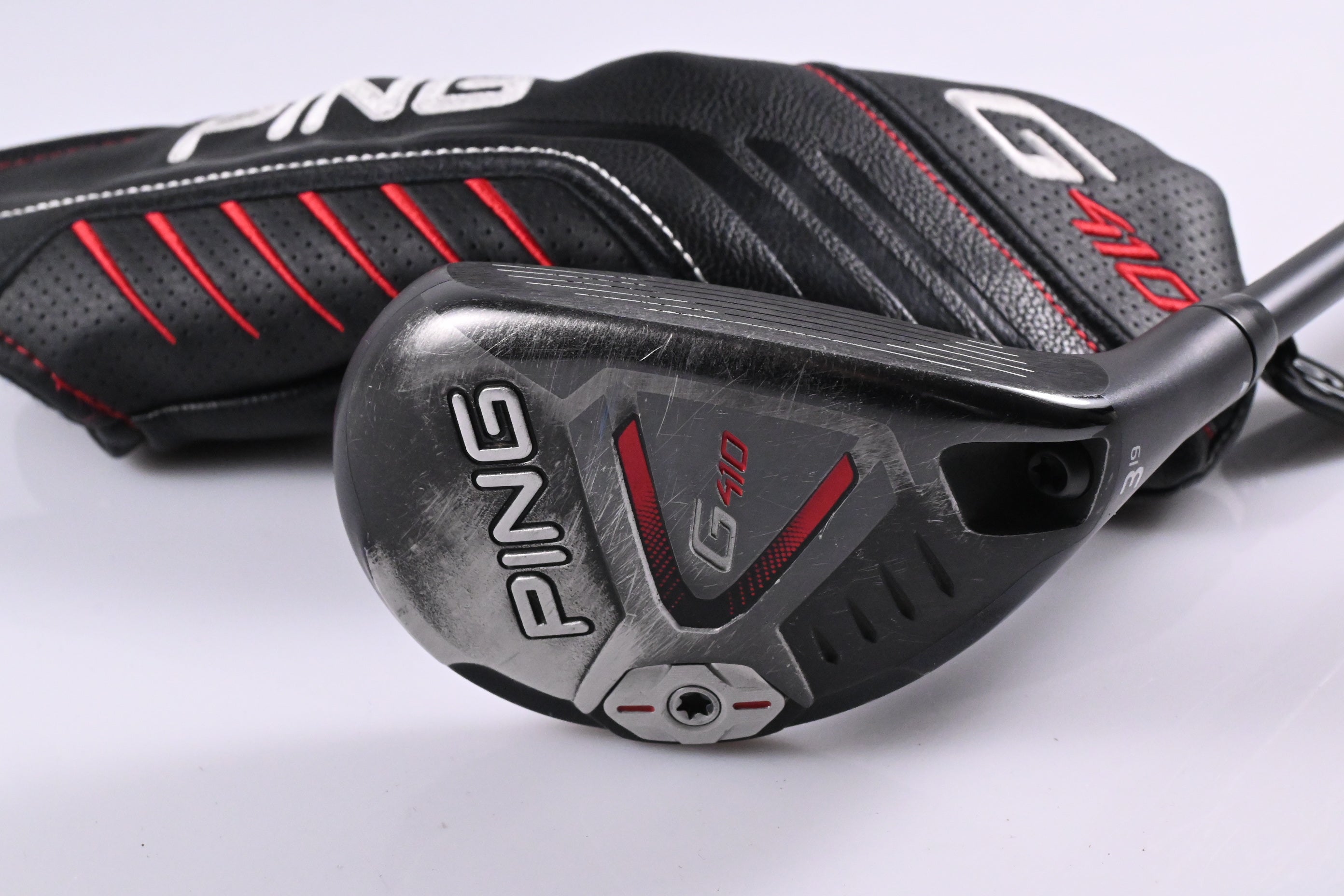 Ping G410 #3 Hybrid / 19 Degree / Stiff Flex Ping Alta CB Red 70 Shaft