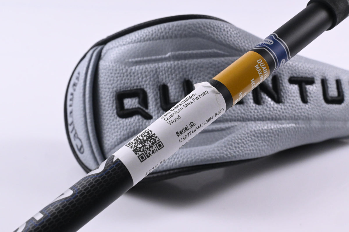 Callaway Quantum Max #5 Wood / 18 Degree / Senior Flex Vanquish 4 Shaft