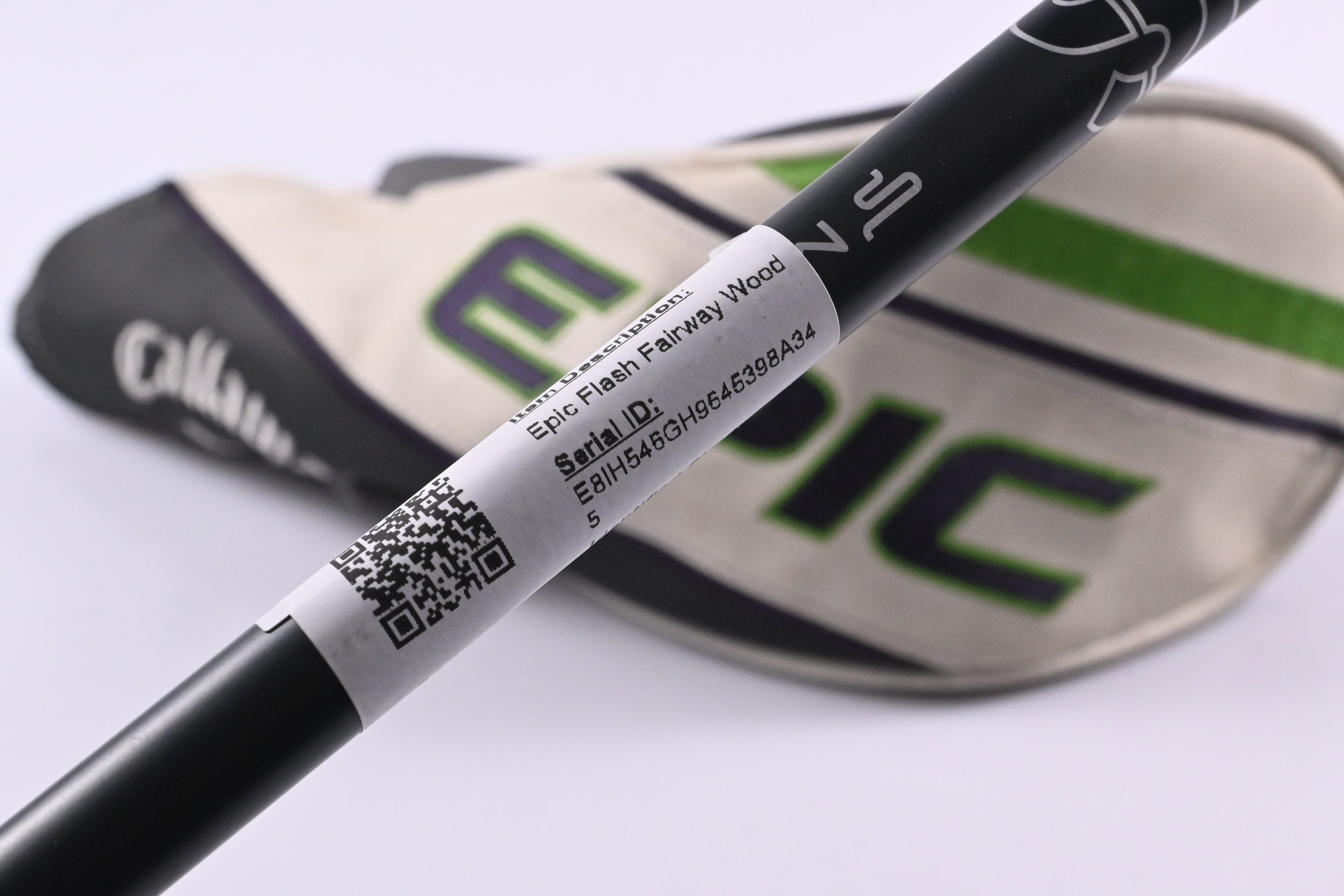 Callaway Epic Flash #3 Wood / 15 Degree / Stiff Flex HZRDUS Smoke Black 70 Shaft