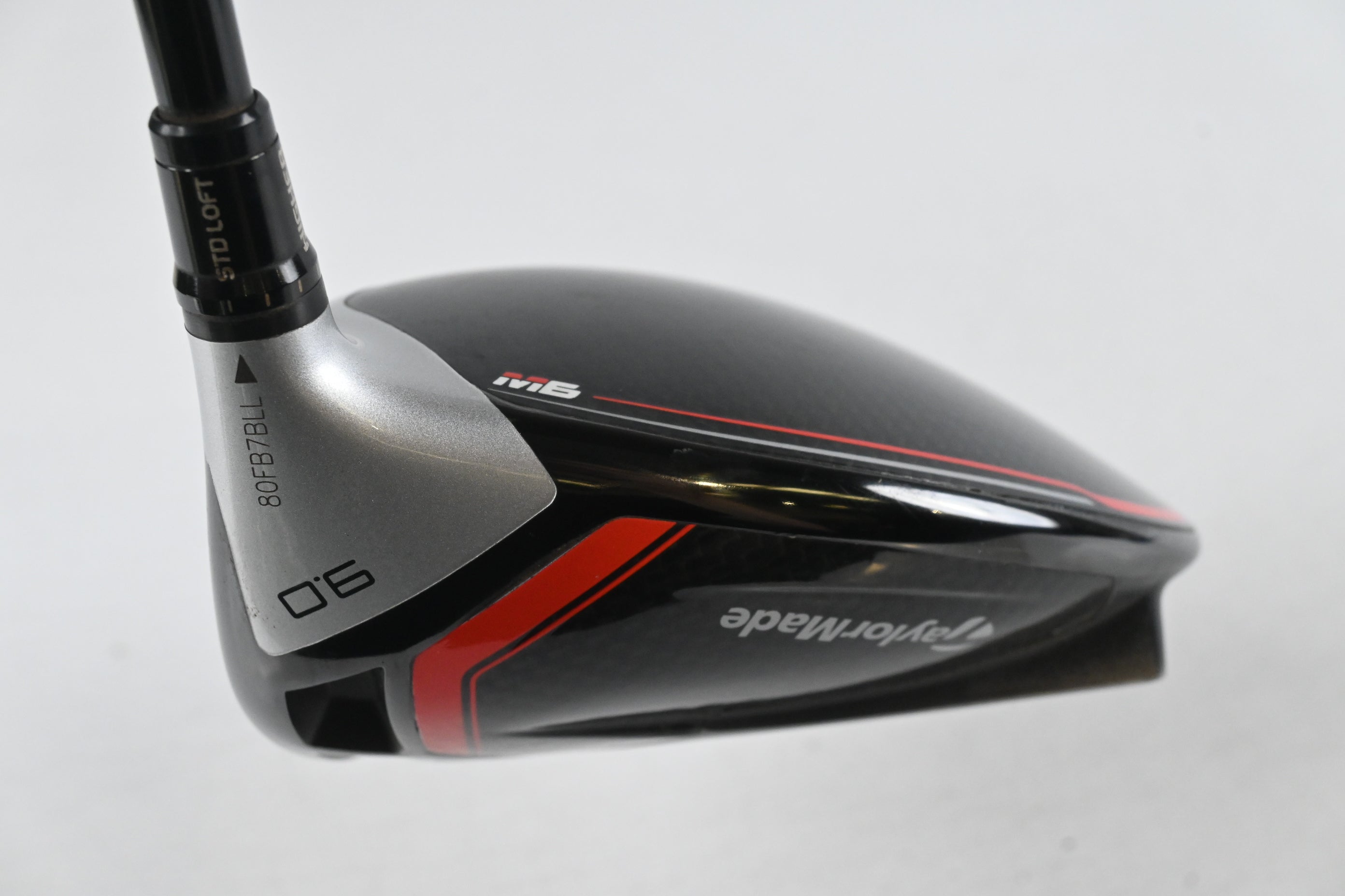 Taylormade M6 Driver / 9 Degree / Stiff Flex Fujikura Atmos Black 6 Shaft