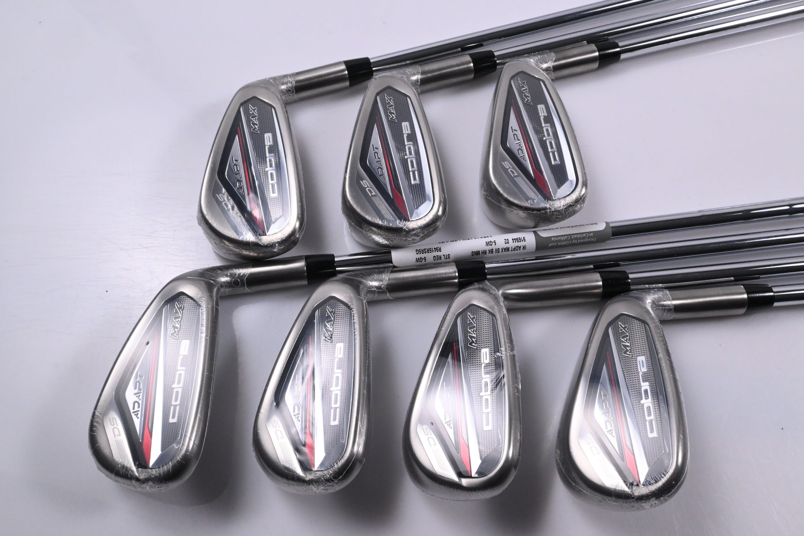 Cobra DS-Adapt Max Irons / 5-PW+GW / Regular Flex KBS Tour Lite Shafts