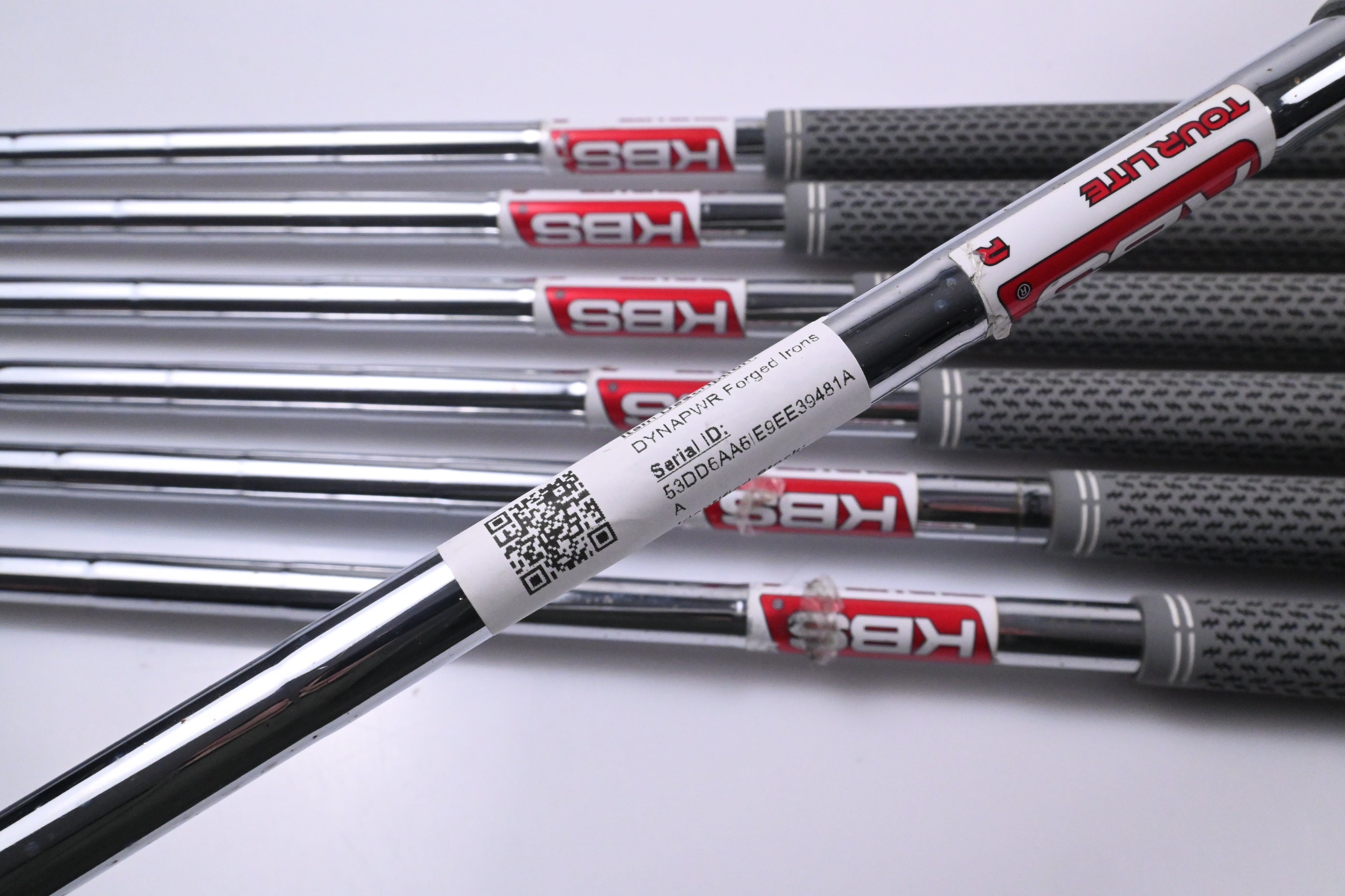 Wilson Staff DYNAPWR Forged Irons / 4-PW / Regular Flex KBS Tour Lite Shafts