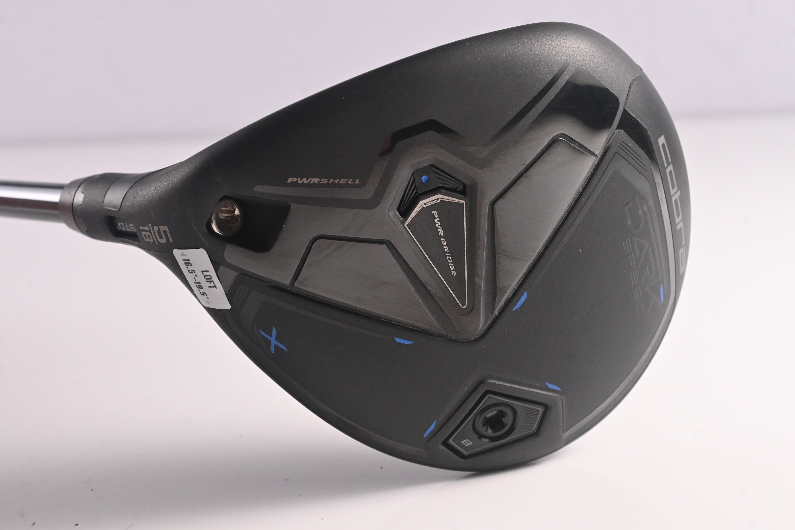 Left Hand Cobra Darkspeed X #5 Wood / 18 Degree / Regular Flex Lin-Q M40X Blue 6
