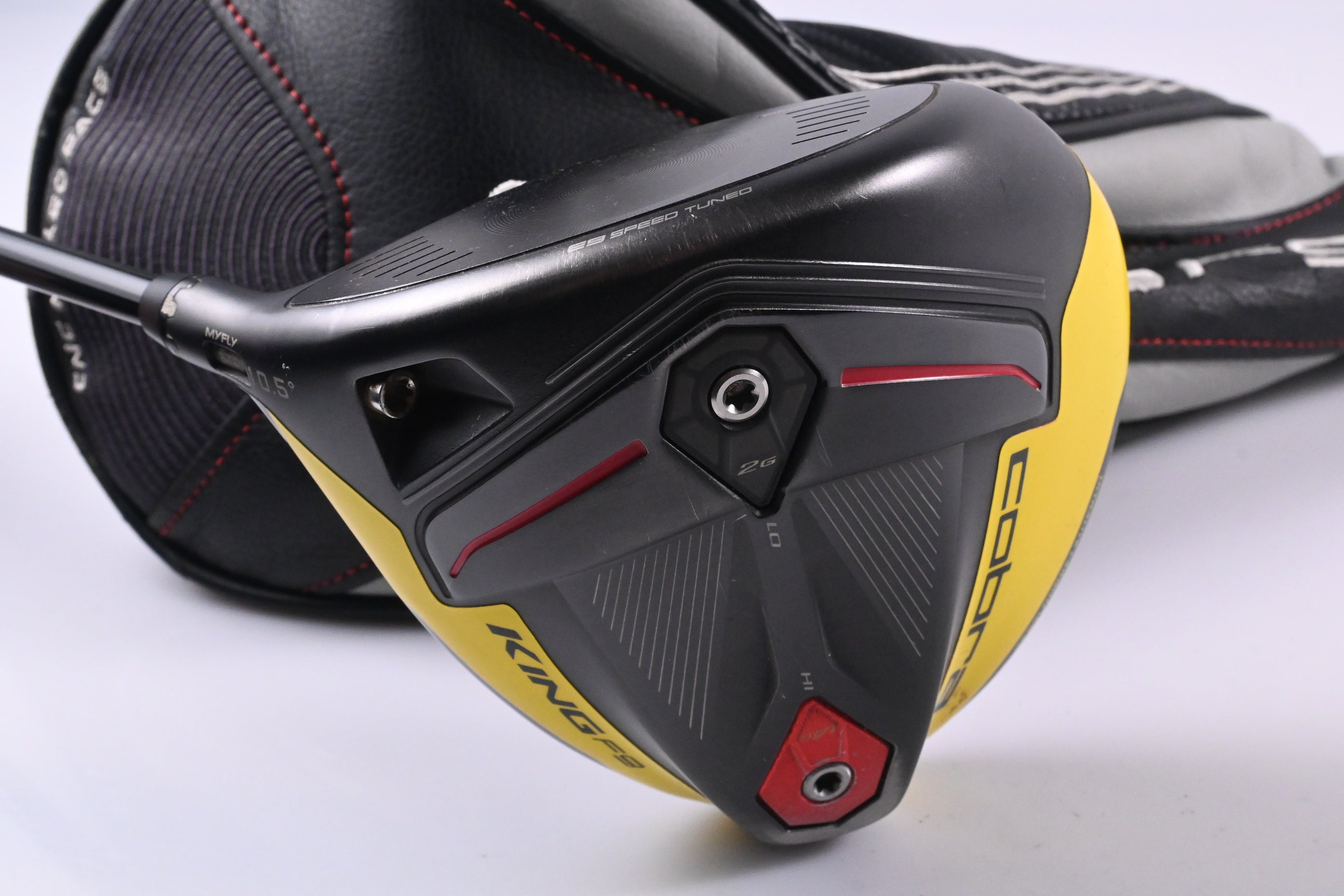 Left Hand Cobra King F9 Driver / 10.5 Degree / Stiff Flex Fujikura Atmos Tour Spec