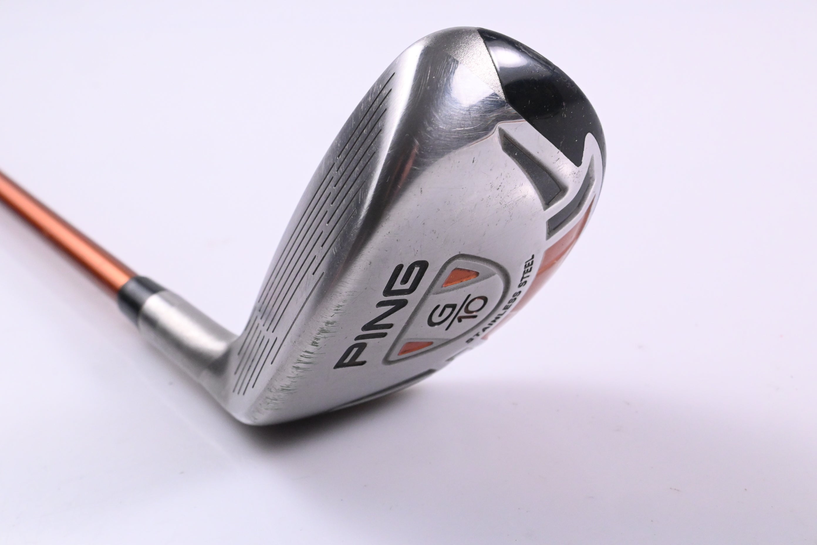 Left Hand Ping G10 #4 Hybrid / 24 Degree / Regular Flex Ping TFC 129 Shaft