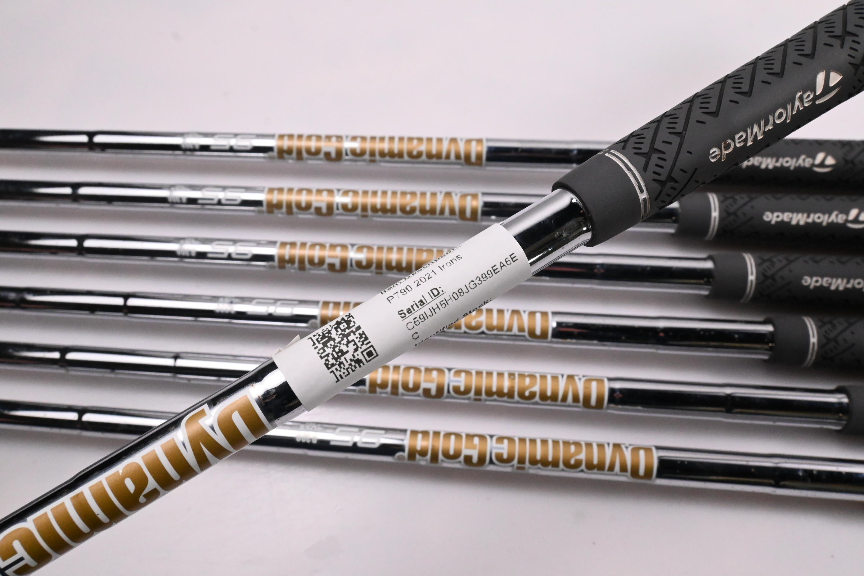 Taylormade P790 2021 Irons / 4-PW / Regular Flex Dynamic Gold 95 R300 Shafts