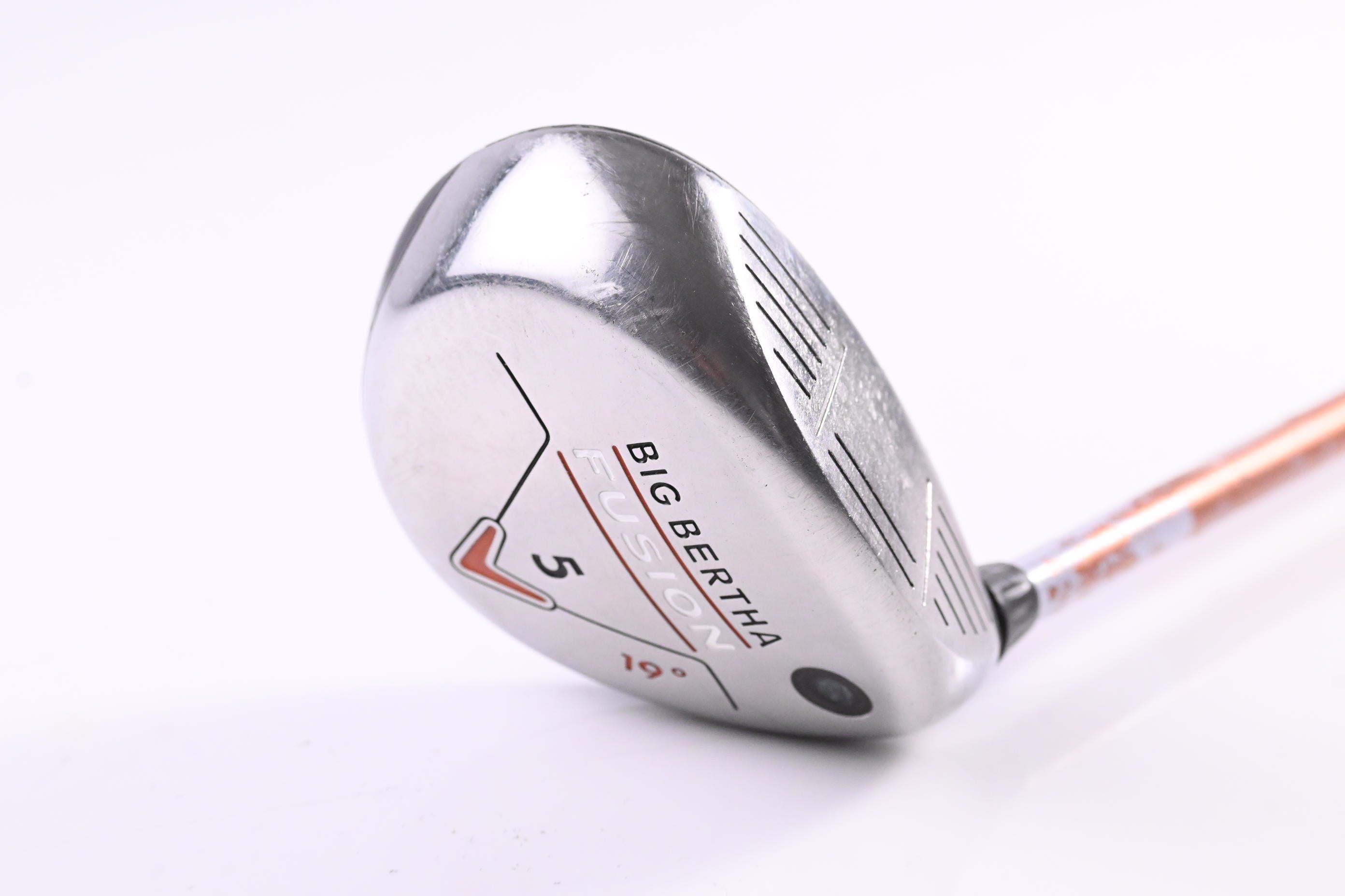Ladies Callaway Big Bertha Fusion #5 Wood / 19 Degree / Ladies Flex Aldila NVS