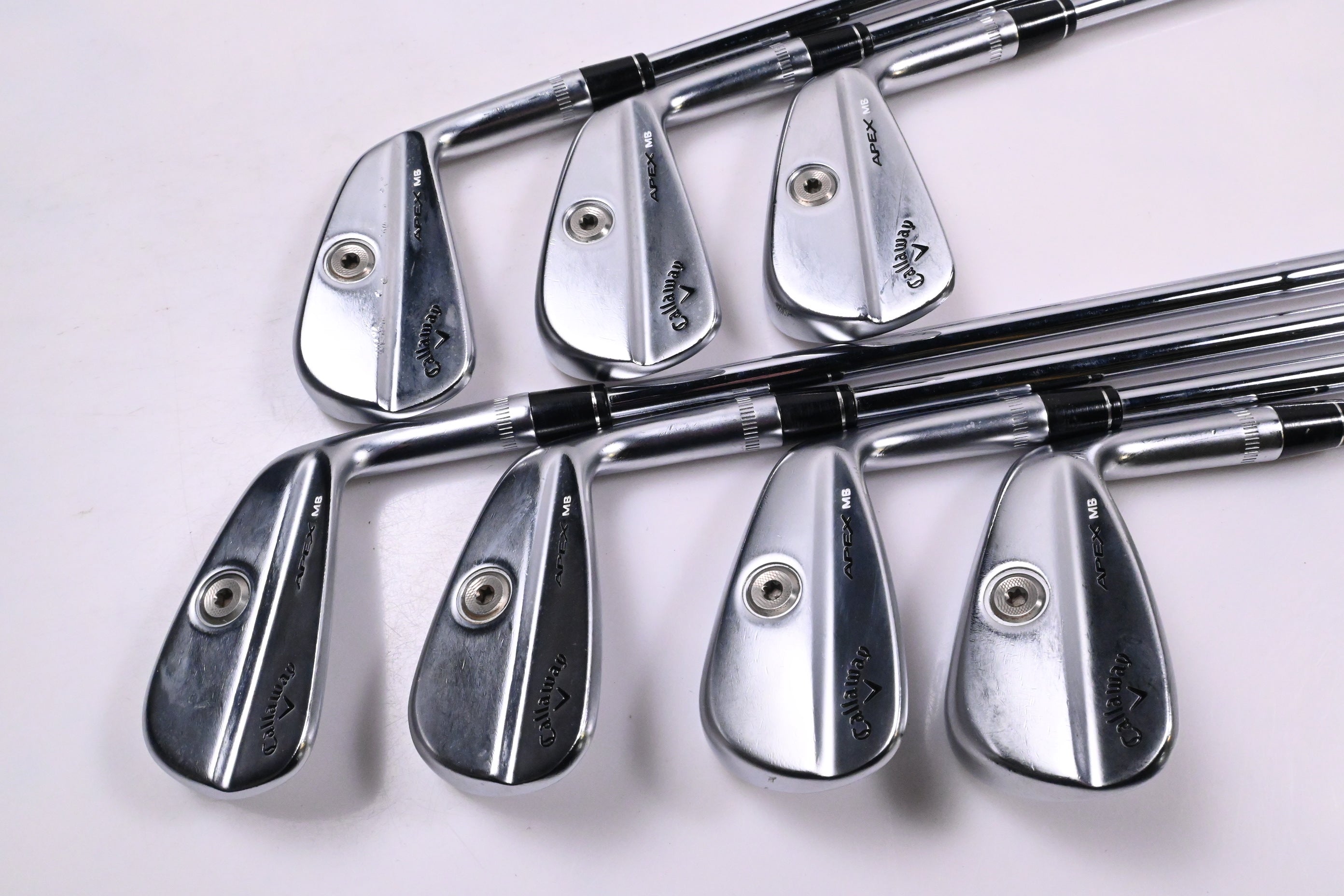 Callaway Apex MB 21 Irons / 4-PW / Stiff Flex Dynamic Gold 120 S300 Shafts