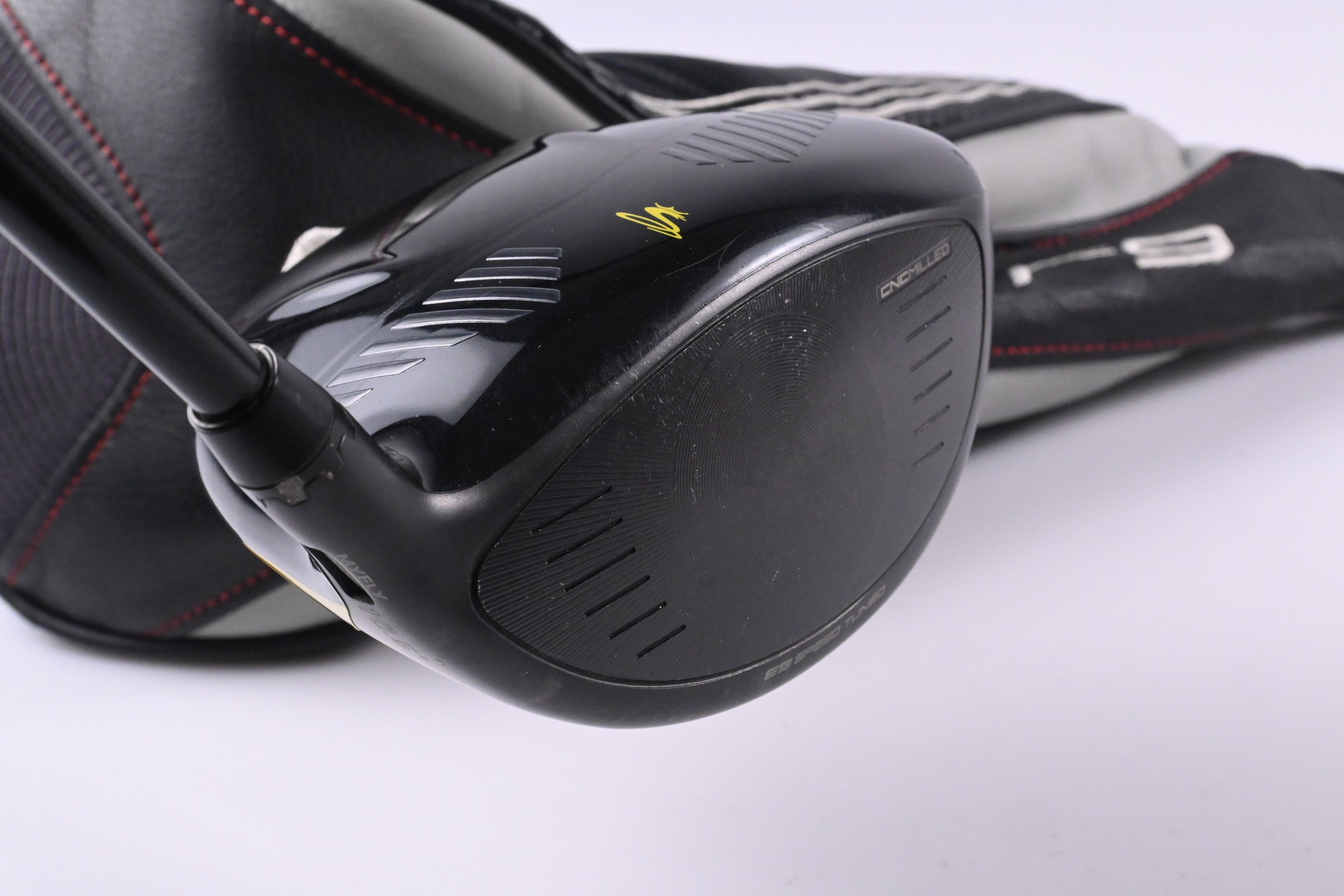 Left Hand Cobra King F9 Driver / 10.5 Degree / Stiff Flex Fujikura Atmos Tour Spec