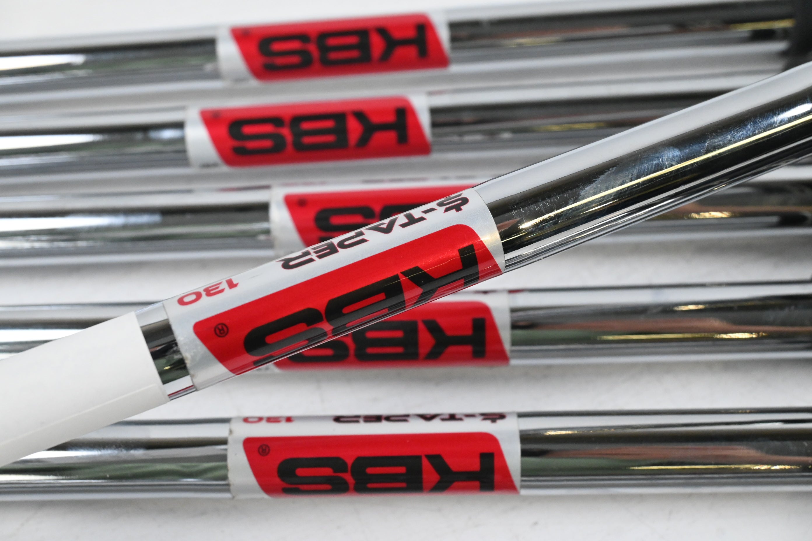 Cobra King CB Irons / 4-PW / Stiff Flex KBS S-Taper 130 Shafts
