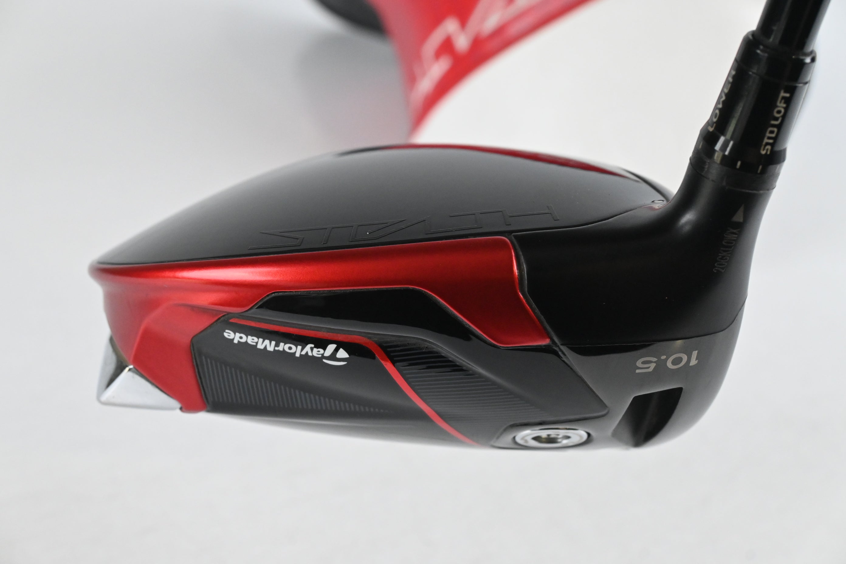 Left Hand Taylormade Stealth 2 Driver / 10.5 Degree / Regular Flex Kai'li Red 60