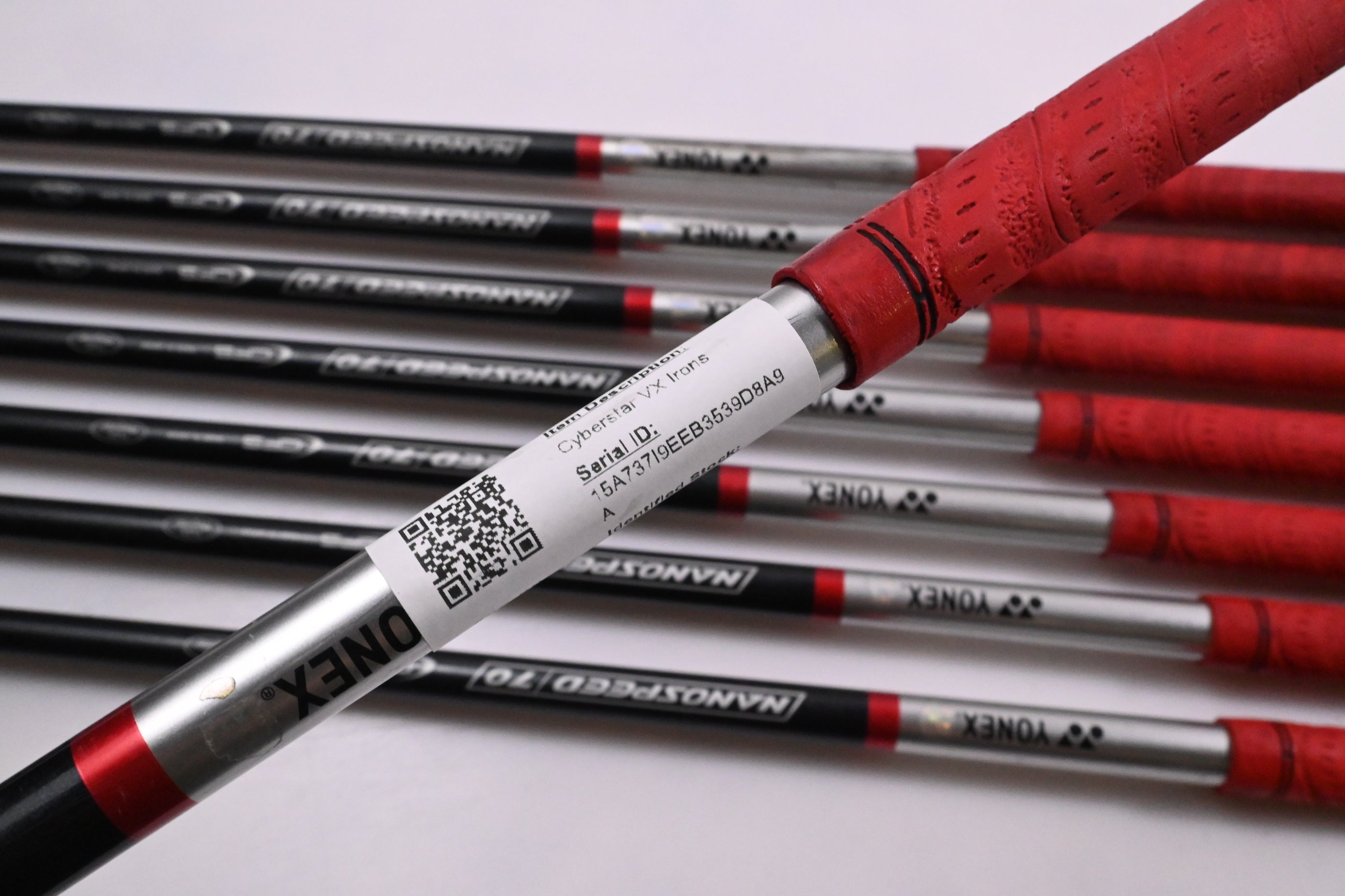 Yonex Cyberstar VX Irons / 4-PW+SW / Regular Flex Yonex Shafts