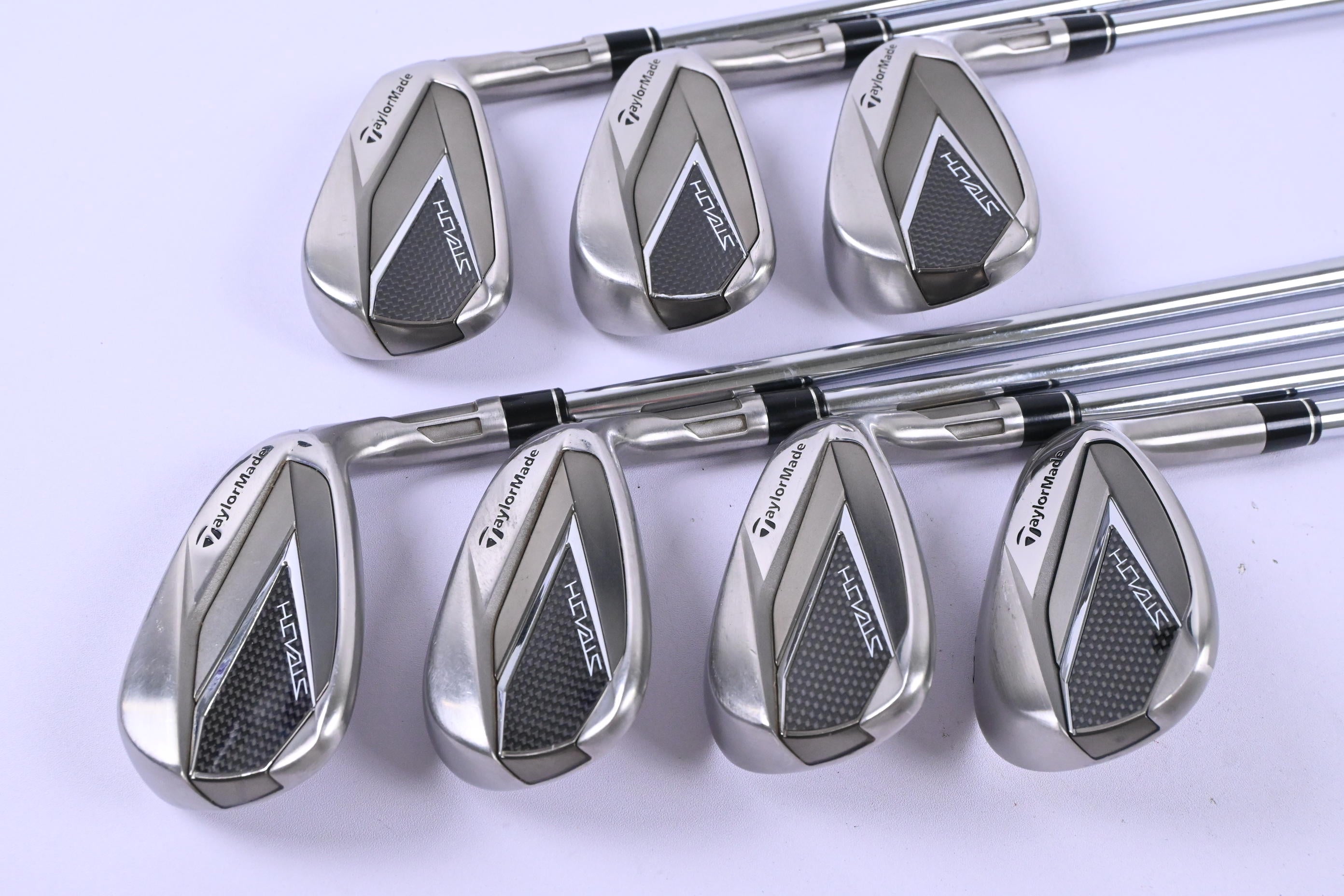 Taylormade Stealth Irons / 6-PW+GW+SW / Regular Flex KBS Max MT 85 Shafts