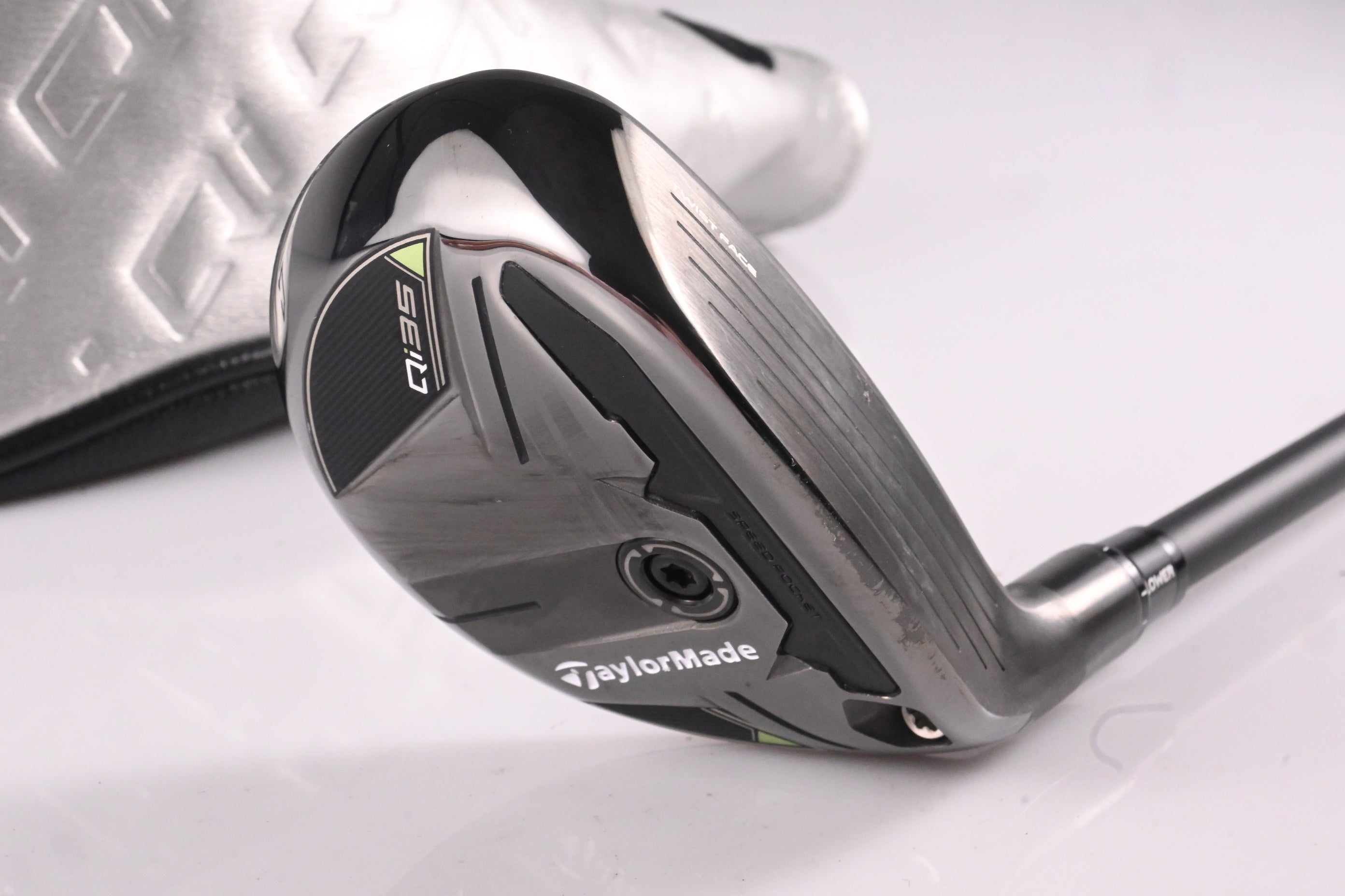 Taylormade Qi35 #3 Hybrid / 19 Degree / Stiff Flex Tensei AV Blue 75 Shaft