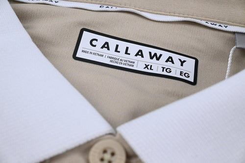 Callaway Legacy Series Polo / UK Size XL / Beige