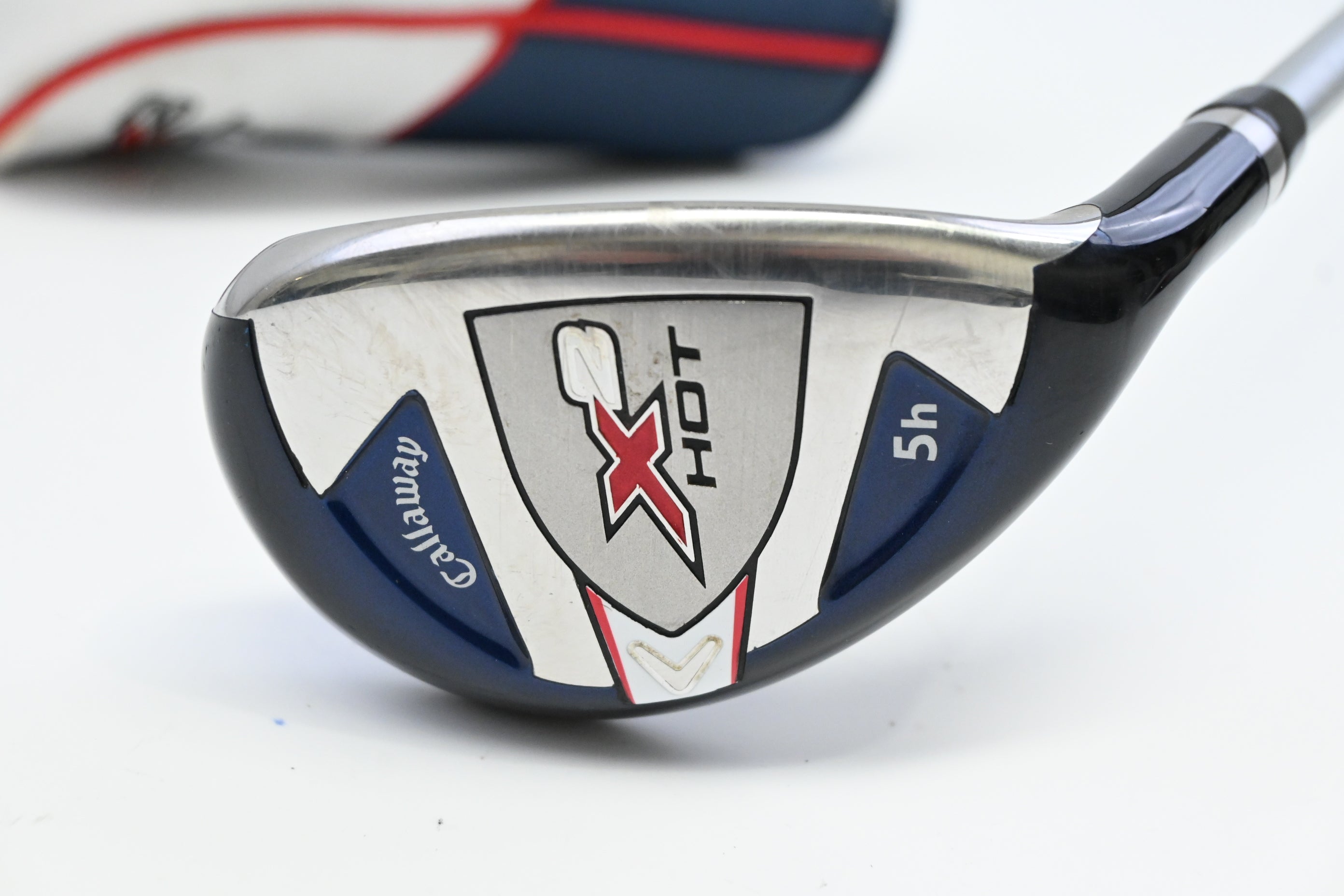Callaway X2 Hot #5 Hybrid / 25 Degree / Regular Flex Callaway 75 Shaft