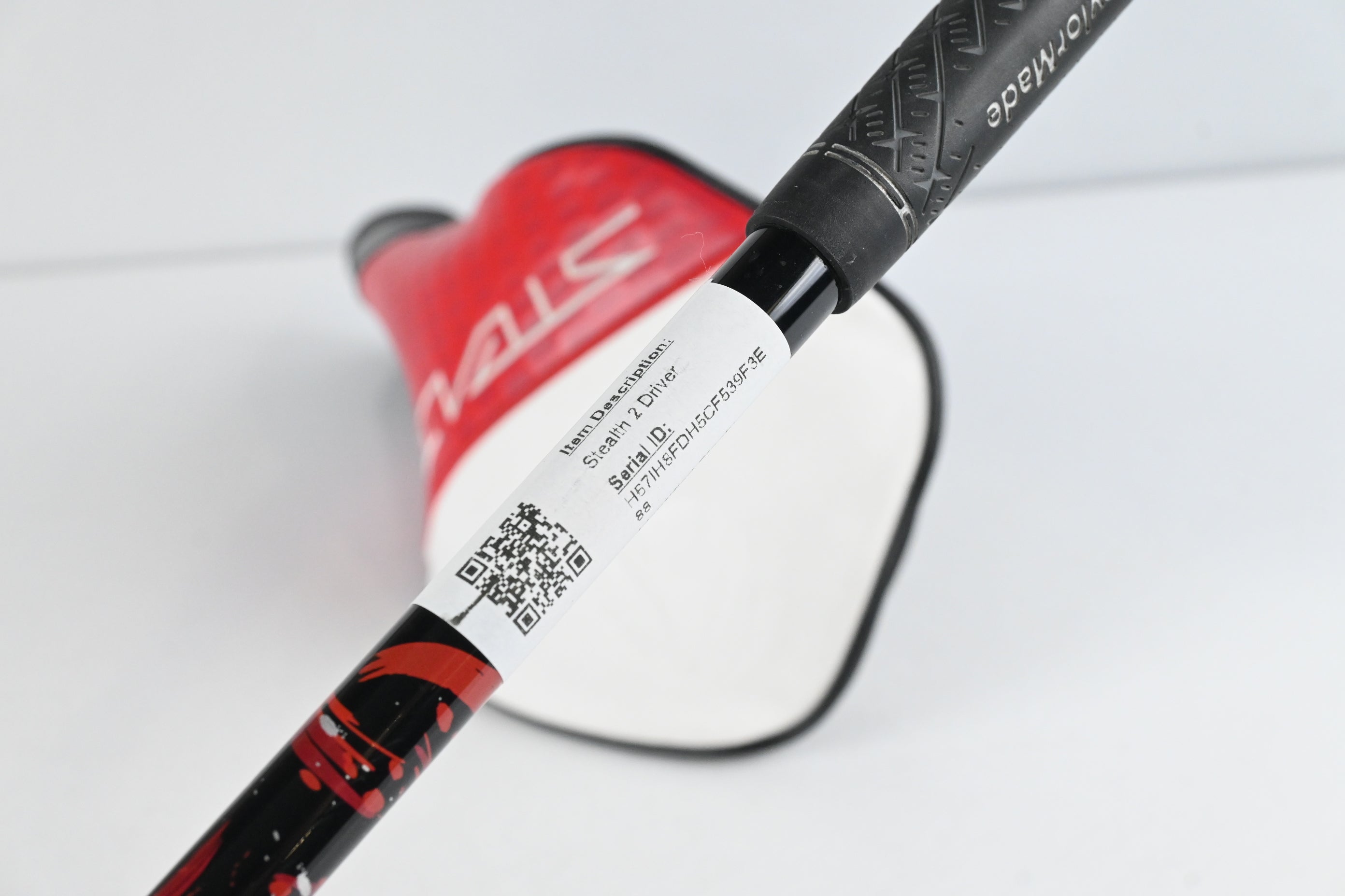 Left Hand Taylormade Stealth 2 Driver / 10.5 Degree / Regular Flex Kai'li Red 60
