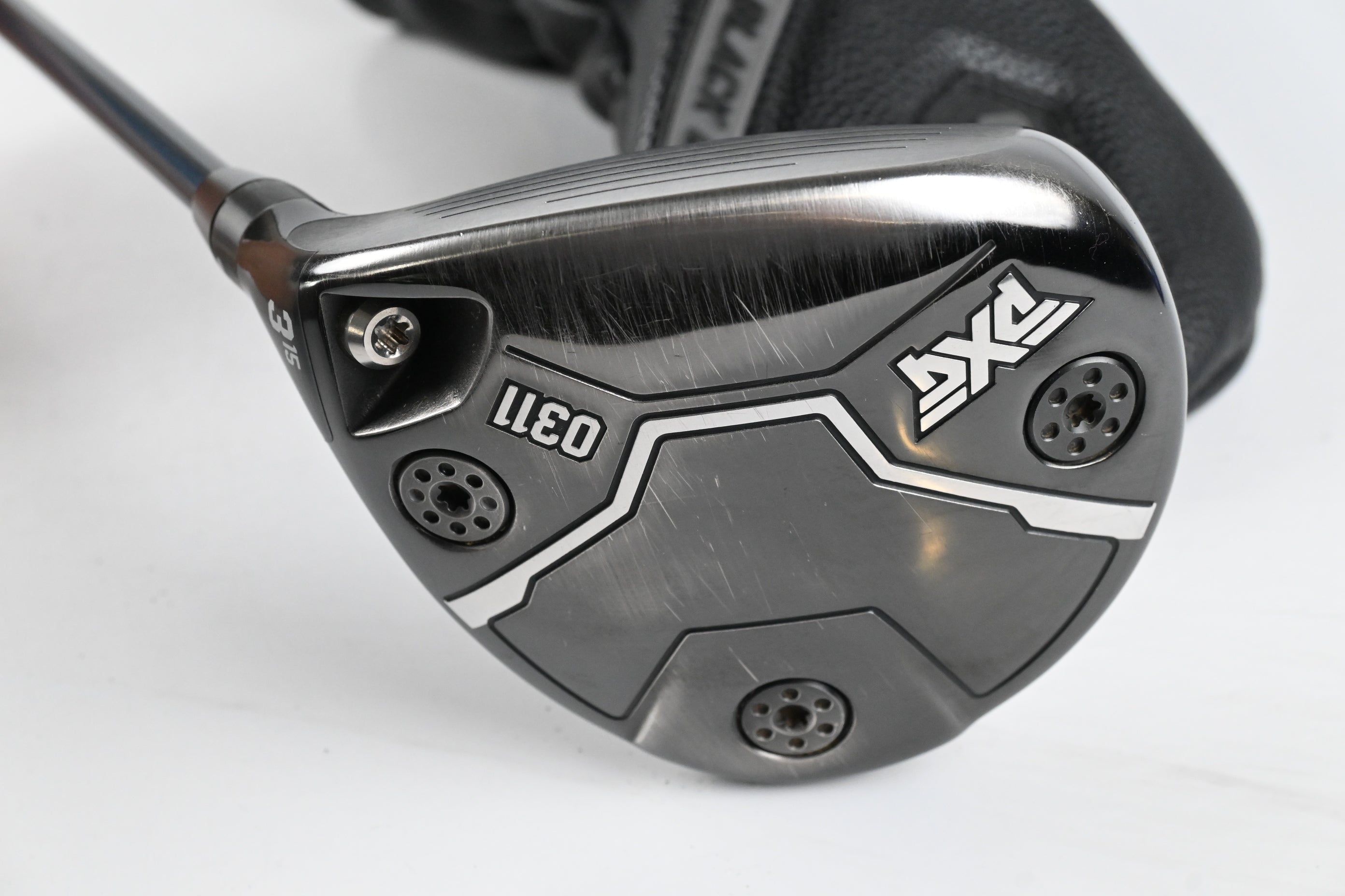 Left Hand PXG 0311 Black Ops #3 Wood / 15 Degree / Stiff Flex Denali Blue 60