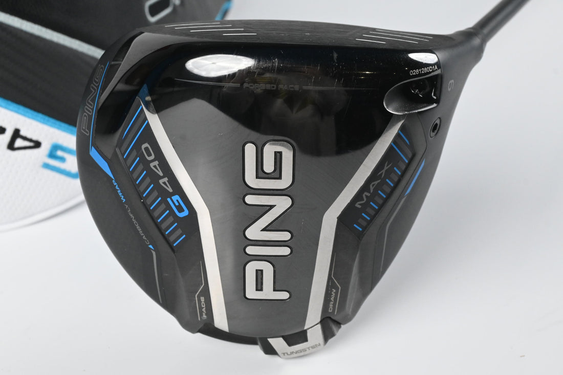 Ping G440 Max Driver / 9 Degree / Regular Flex Ping Alta CB Blue 50 Shaft