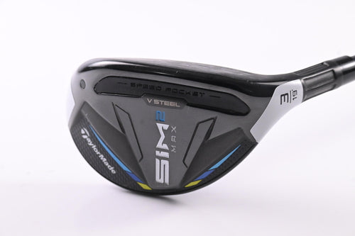 Taylormade SIM2 Max #3 Hybrid / 19 Degree / Stiff Flex Ventus Blue 7 Shaft