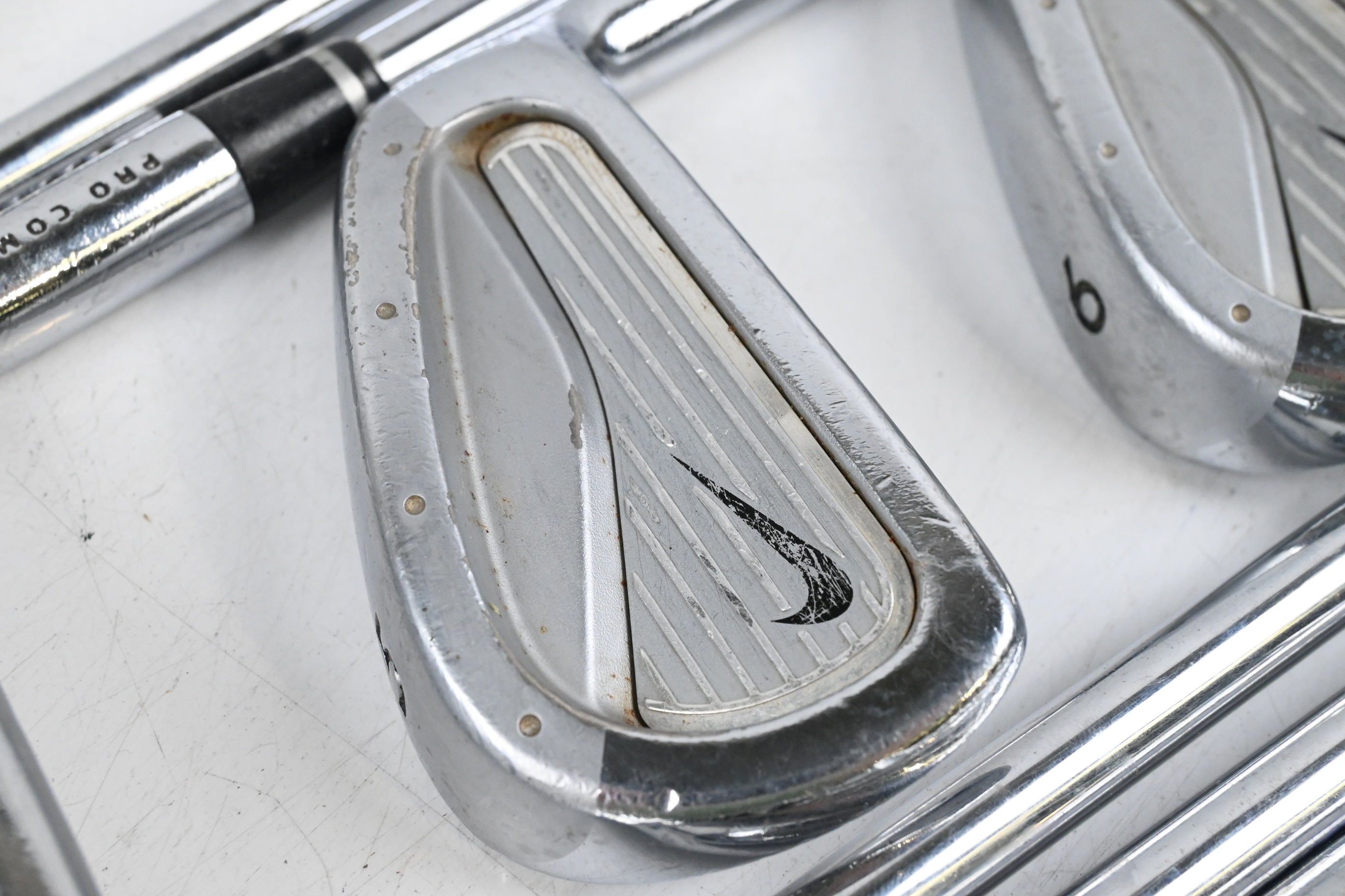 Nike Forged Pro Combo Irons / 3-PW / Stiff Flex Steel Shafts