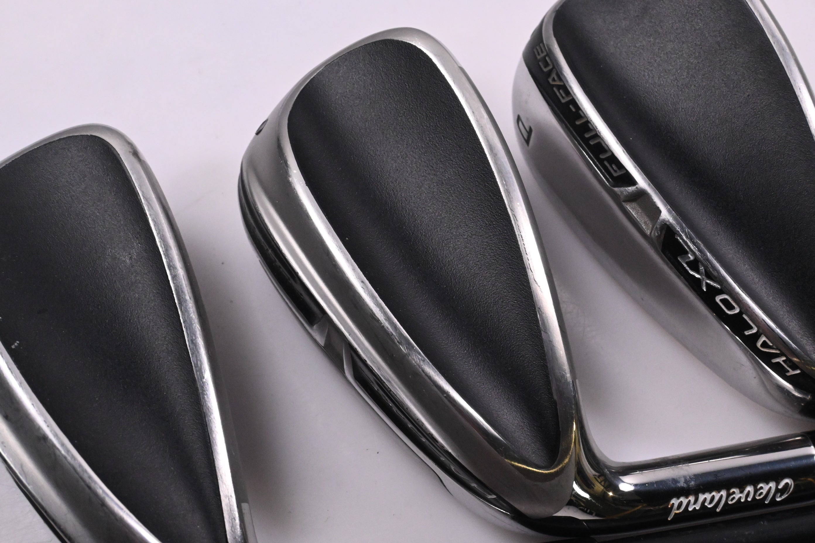 Left Hand Cleveland Halo XL Full Face Irons / 6-PW / Regular Flex UST Helium