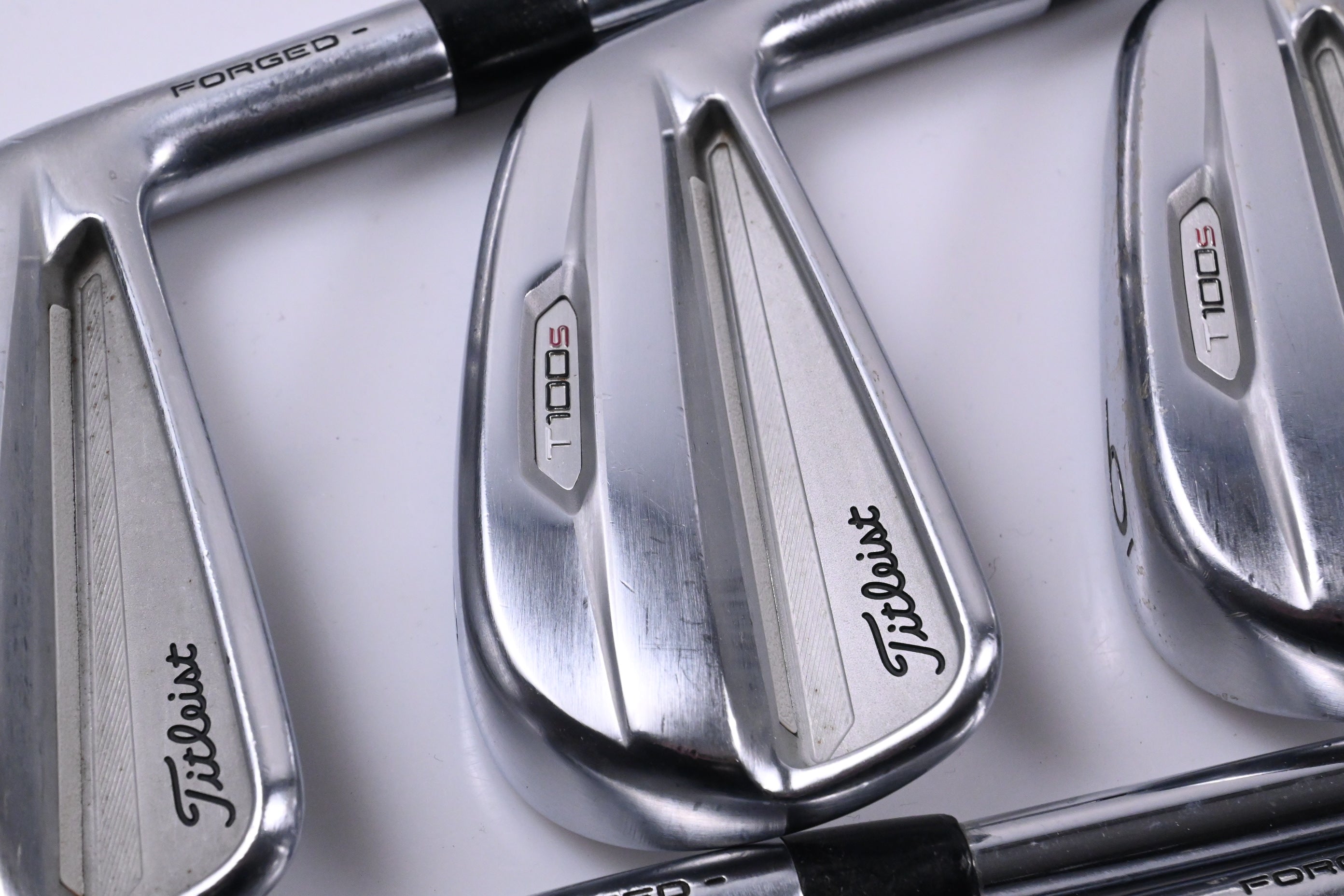 Titleist T100.S 2021 Irons / 4-PW+48° / Stiff Flex KBS Tour Shafts