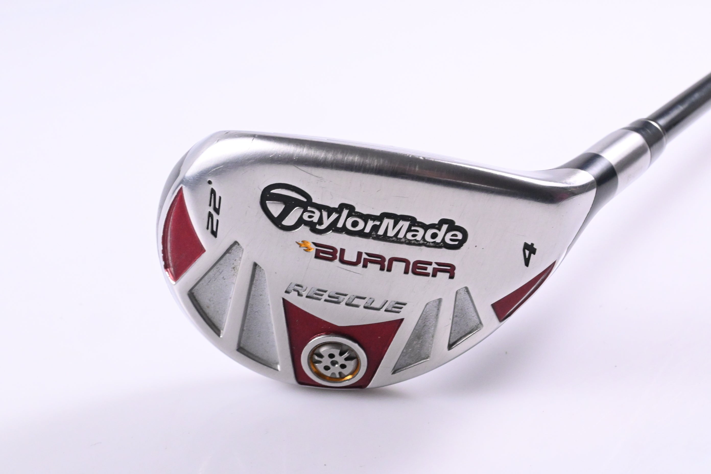 Taylormade Burner 2007 #4 Hybrid / 22 Degree / Stiff Flex Reax 65 Shaft