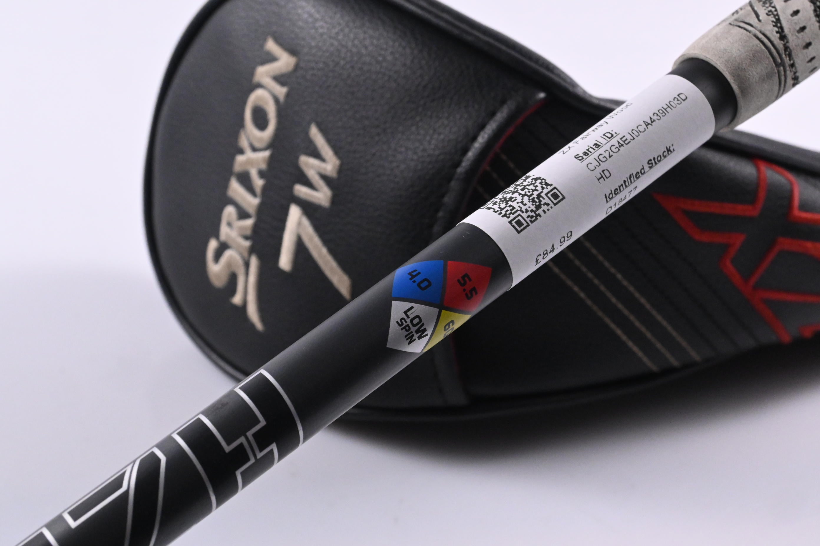 Srixon ZX #7 Wood / 21 Degree / Regular Flex HZRDUS Smoke Black 60 Shaft