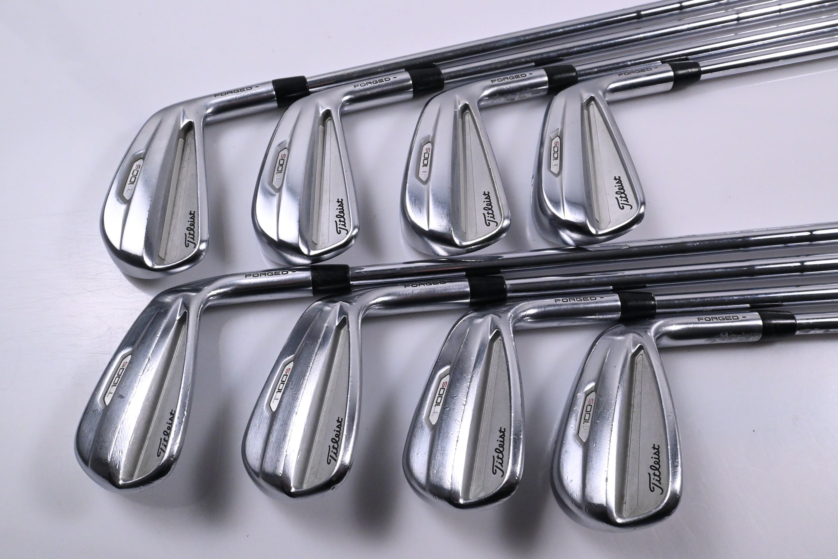 Titleist T100.S 2021 Irons / 4-PW+48° / Stiff Flex KBS Tour Shafts