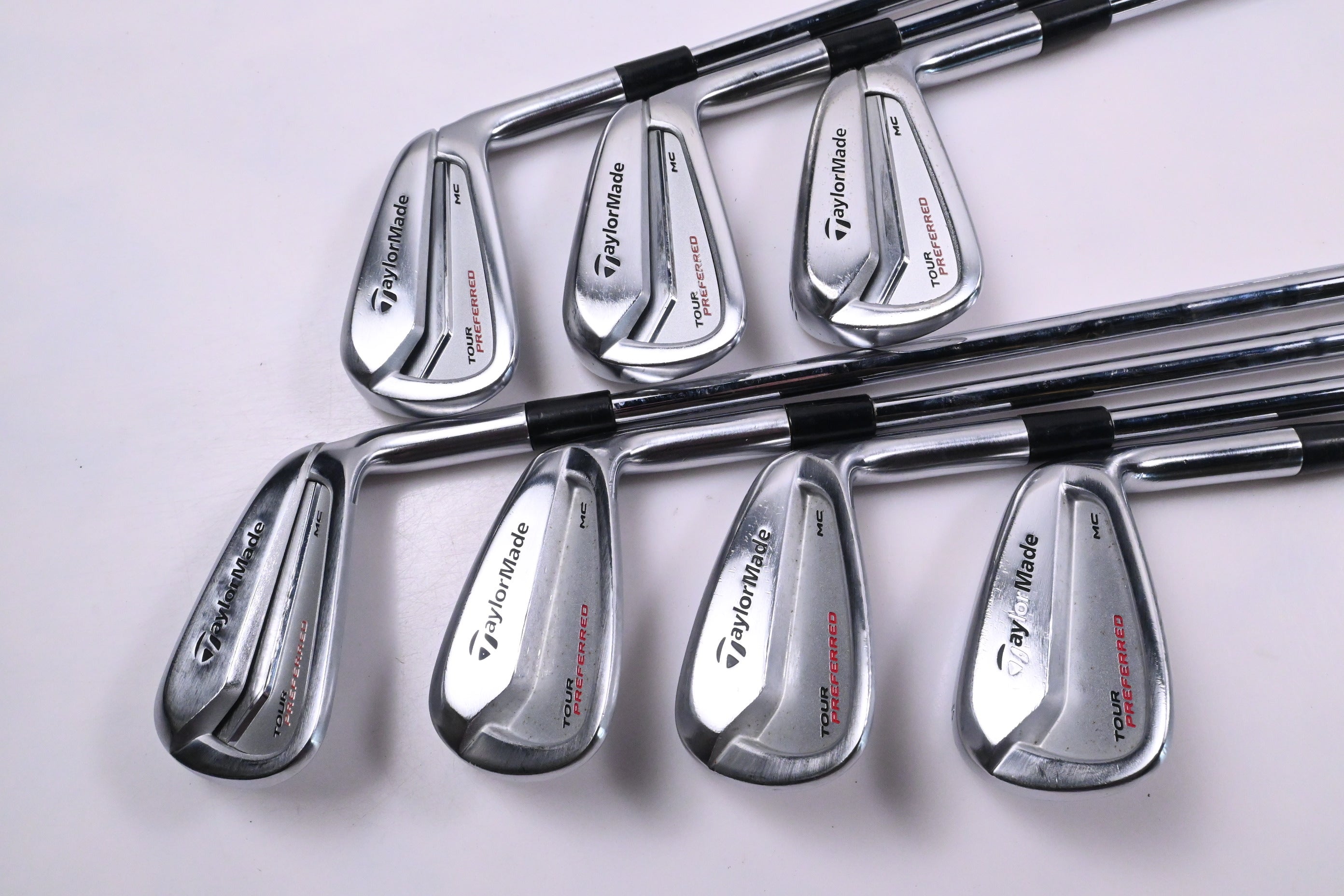 Taylormade Tour Preferred MC 2014 Irons / 4-PW / Stiff Flex KBS Tour Shafts