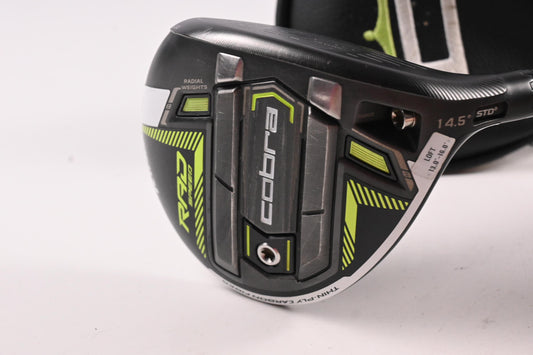 Cobra King Radspeed #3 Wood / 14.5 Degree / Stiff Flex Motore X F3 6 Shaft