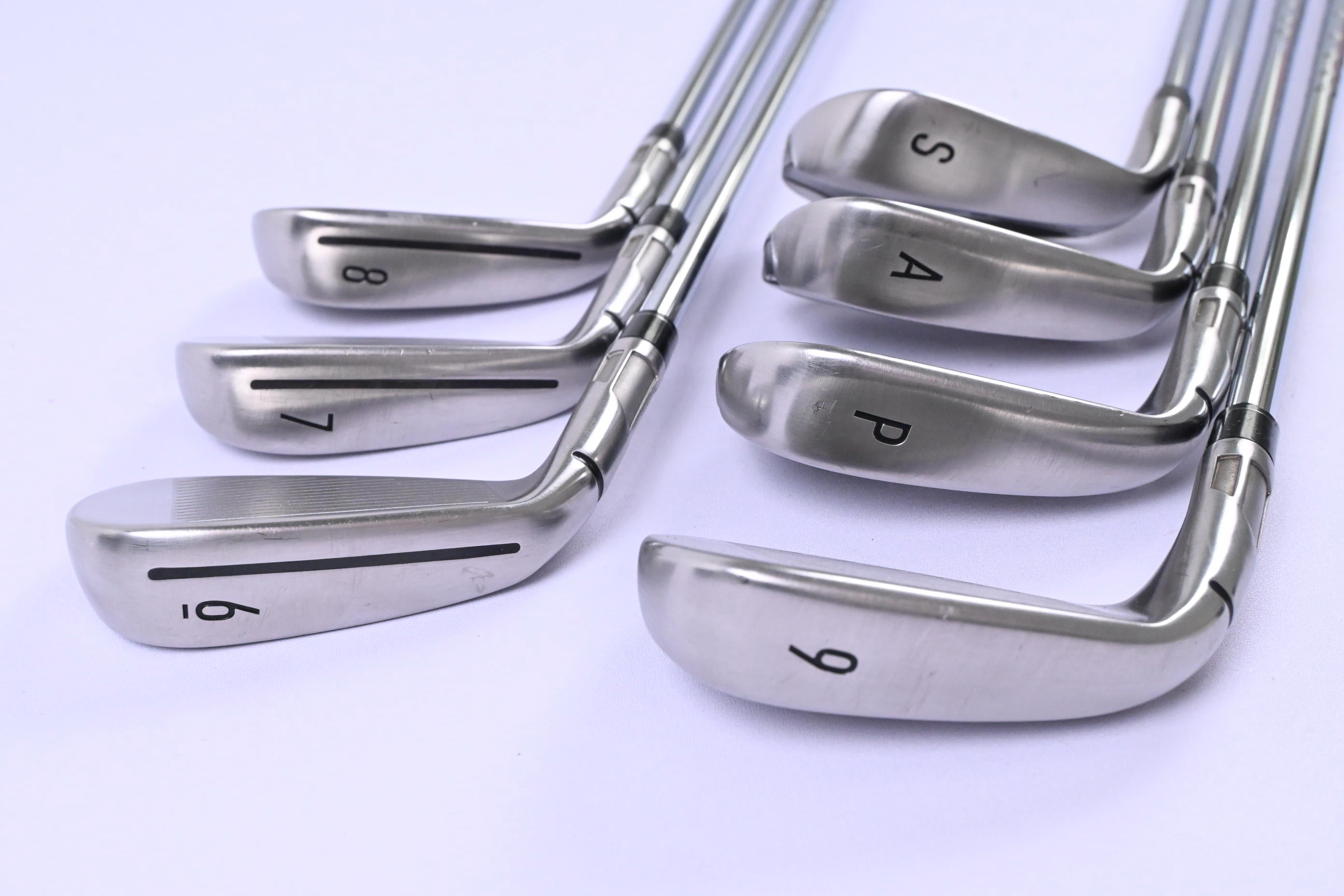Taylormade Stealth Irons / 6-PW+GW+SW / Regular Flex KBS Max MT 85 Shafts