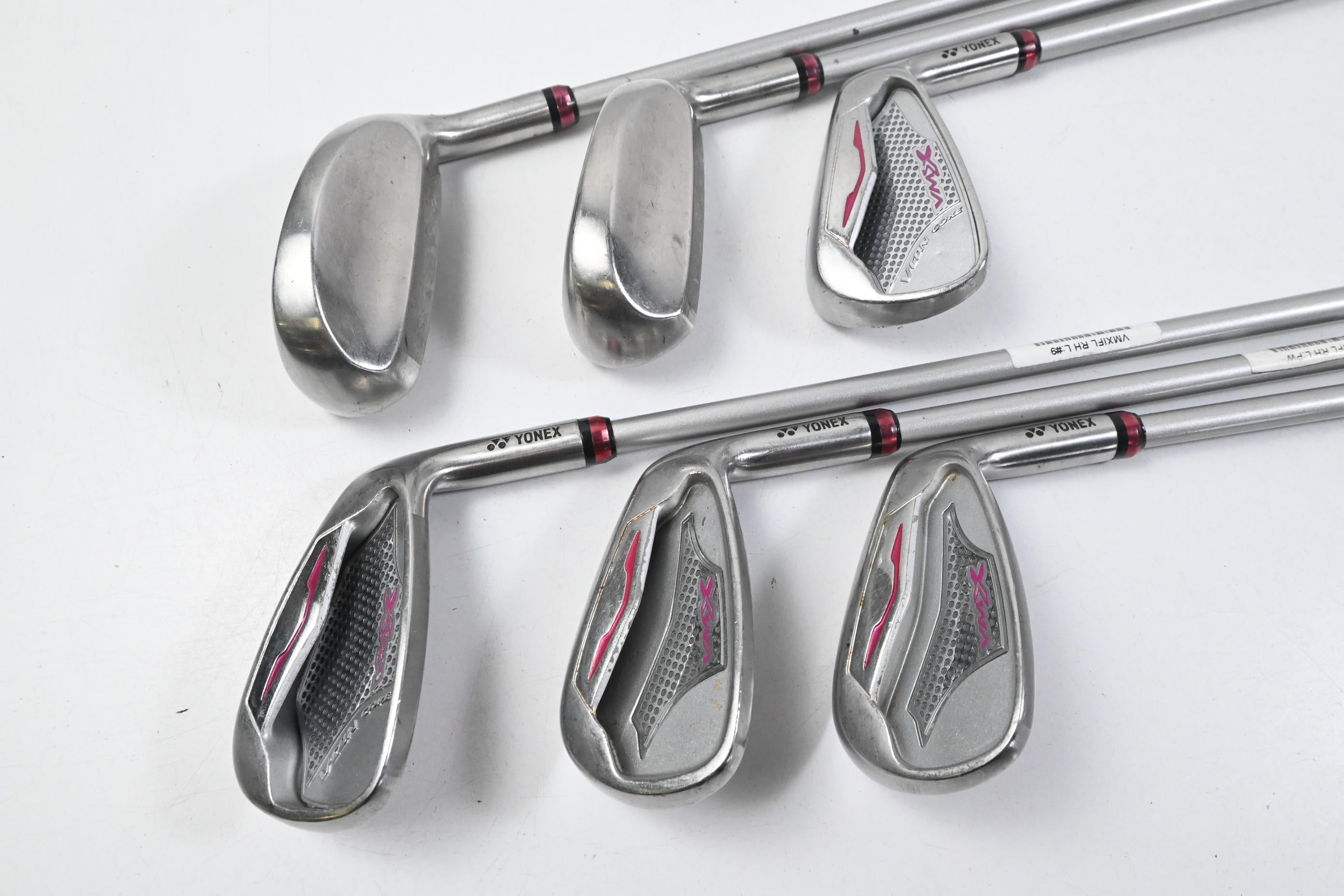 Ladies Yonex VMX Irons / 5-PW+SW / Ladies Flex Yonex CFS Shafts