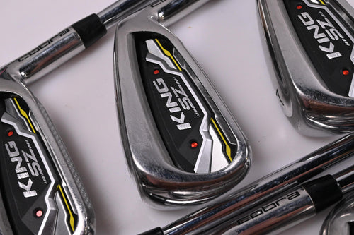 Cobra King Speedzone Irons / 5-PW+GW / Regular Flex KBS Tour 90 Shafts