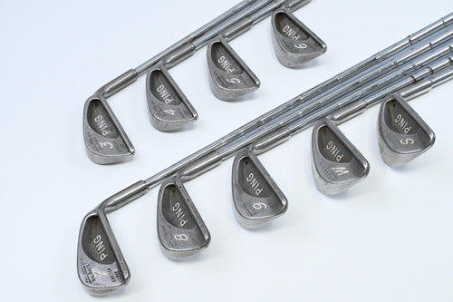 Ping Karsten III Irons / 3-PW+SW / Black Dot / Stiff Flex Ping ZZ Lite Shaft