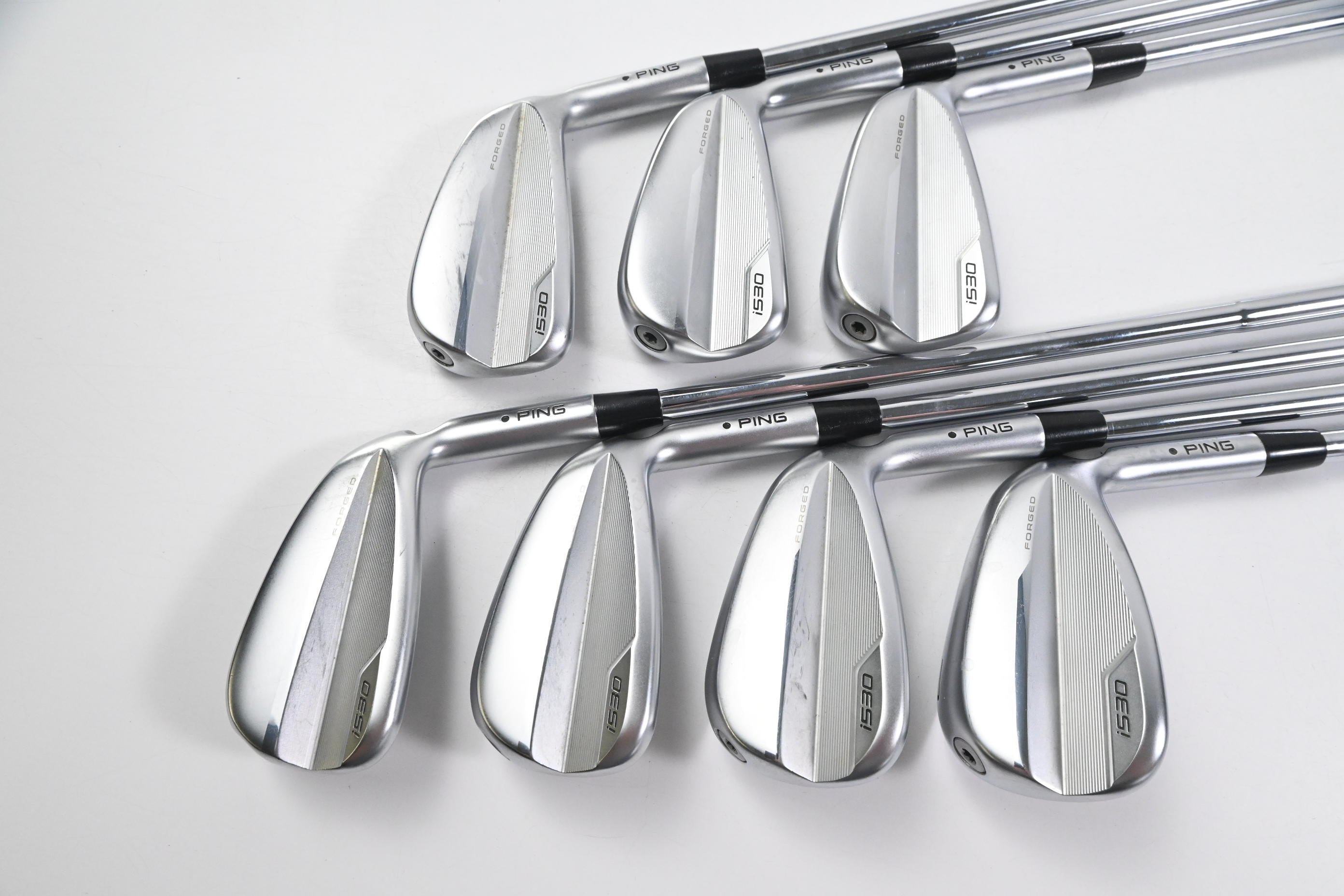 Ping i530 Irons / 5-PW+GW / Black Dot / Regular Flex Dynamic Gold R300 MID 100