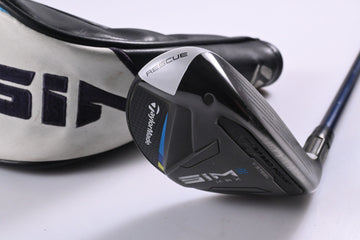 Taylormade SIM2 Max #4 Hybrid / 22 Degree / Regular Flex Fujikura Ventus Blue 6