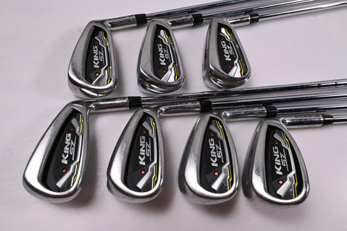 Cobra King Speedzone Irons / 5-PW+GW / Regular Flex KBS Tour 90 Shafts