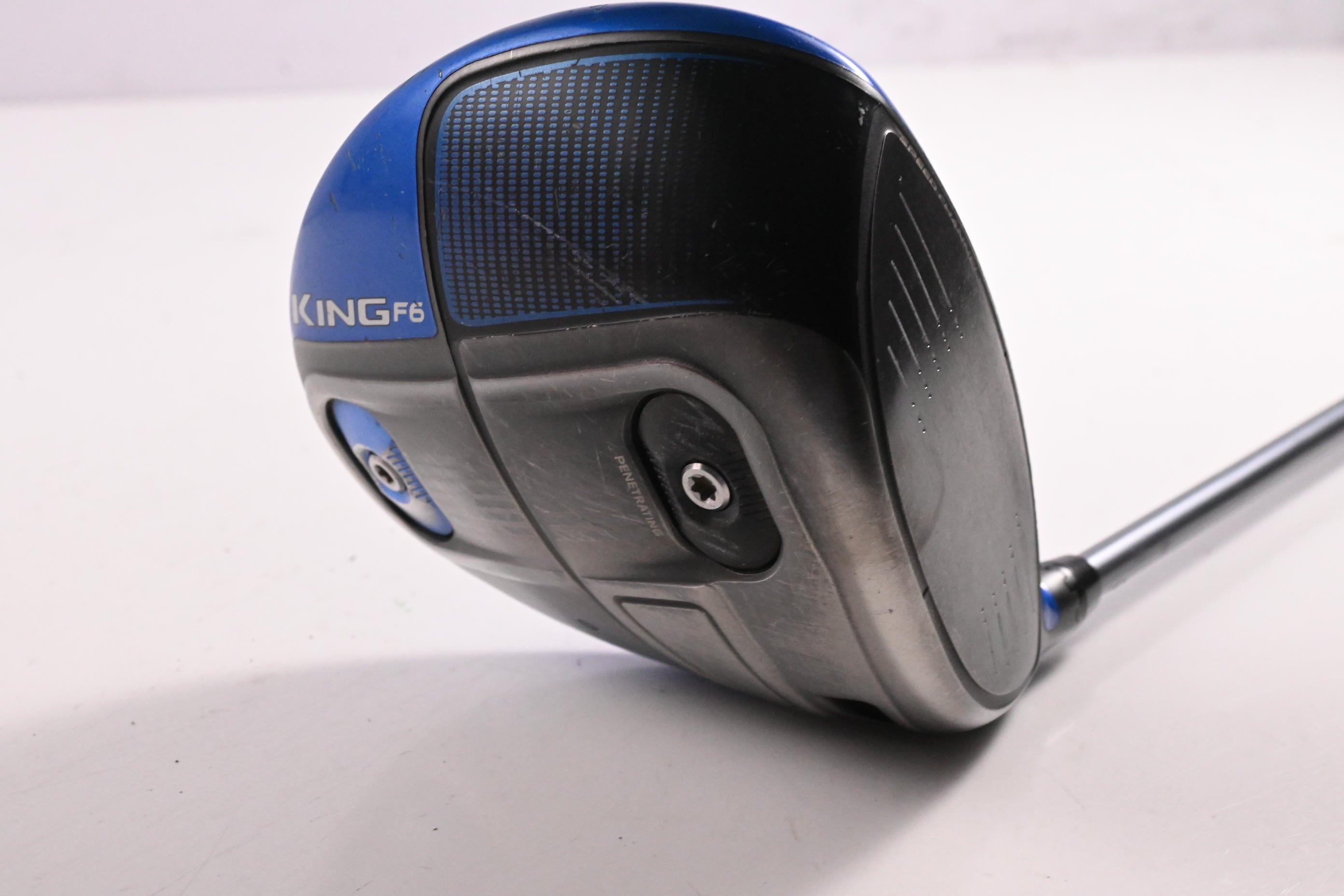 Cobra King F6 Driver / 10.5 Degree / Stiff Flex Matrix Ozik White Tie 60 Shaft