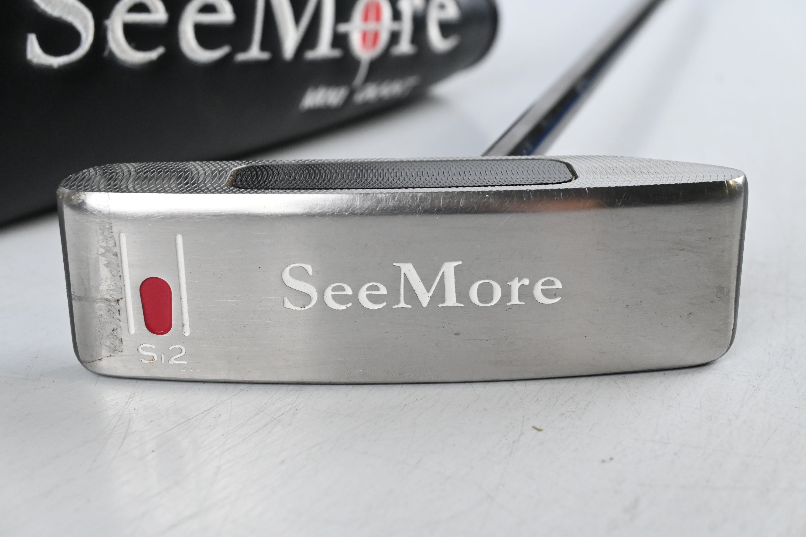 Seemore Si2 Alum Insert Black Putter / 33 Inch