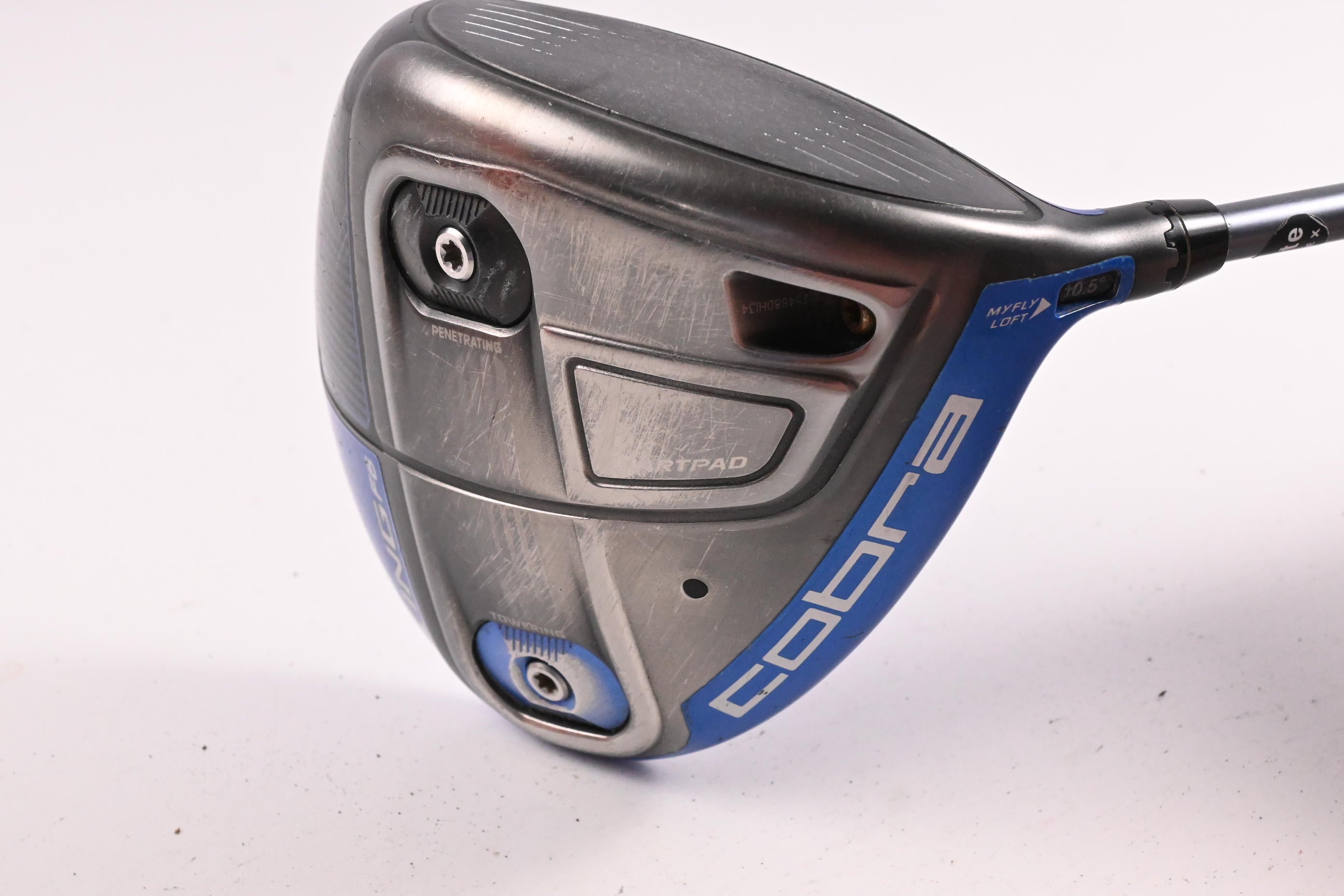 Cobra King F6 Driver / 10.5 Degree / Stiff Flex Matrix Ozik White Tie 60 Shaft